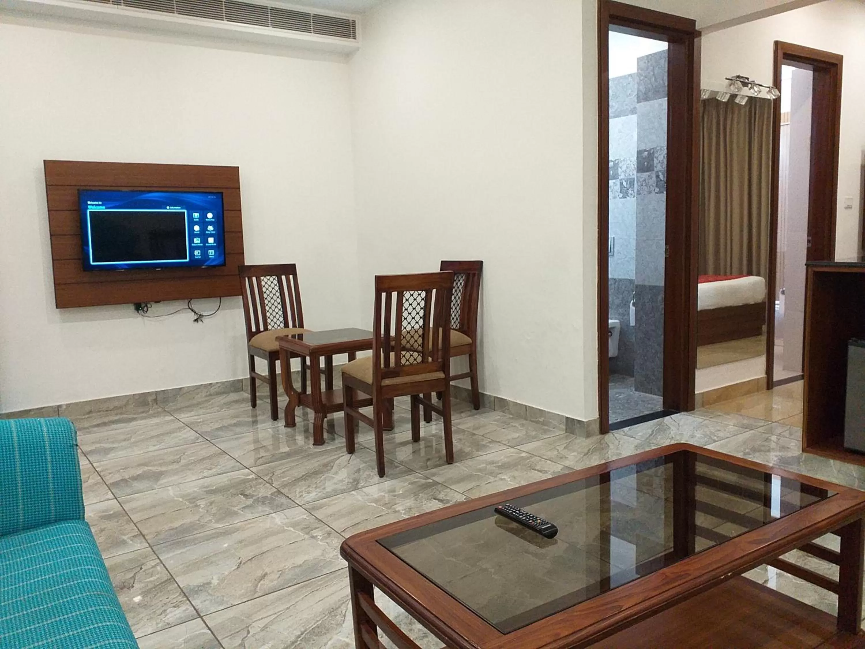 Seating area in Grand Hotel Nawanshahr