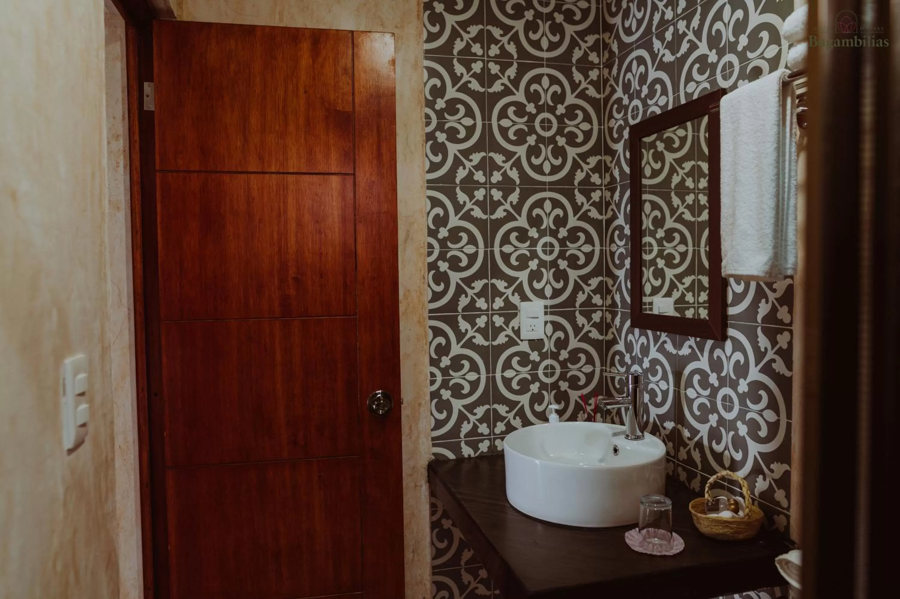 Bathroom in Hotel Boutique Bugambilias