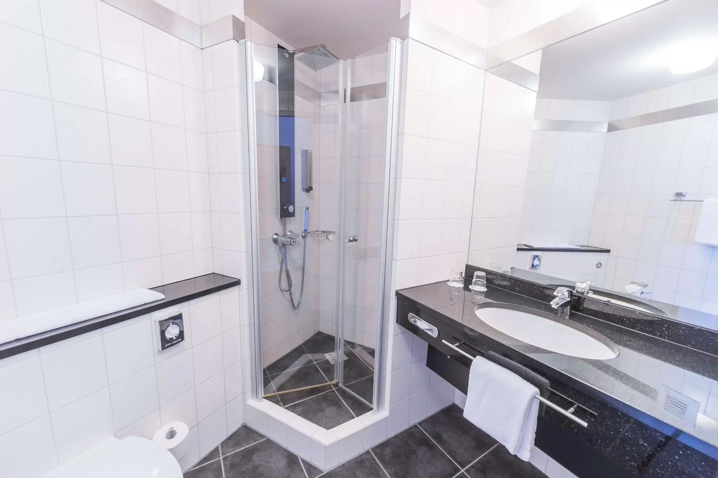 Bathroom in Best Western Plaza Hotel Stuttgart-Filderstadt