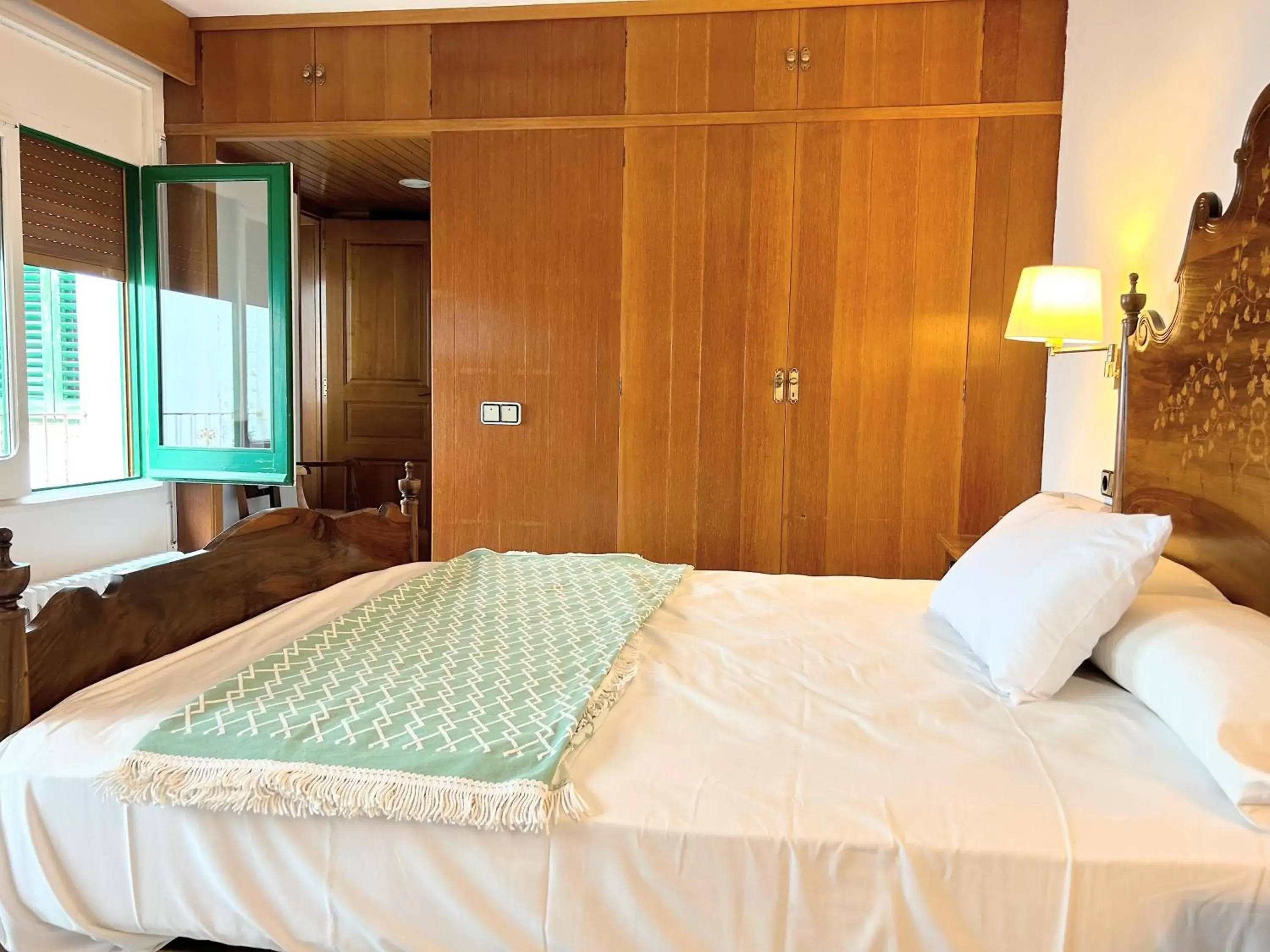 Bed in Hotel Casa Mas