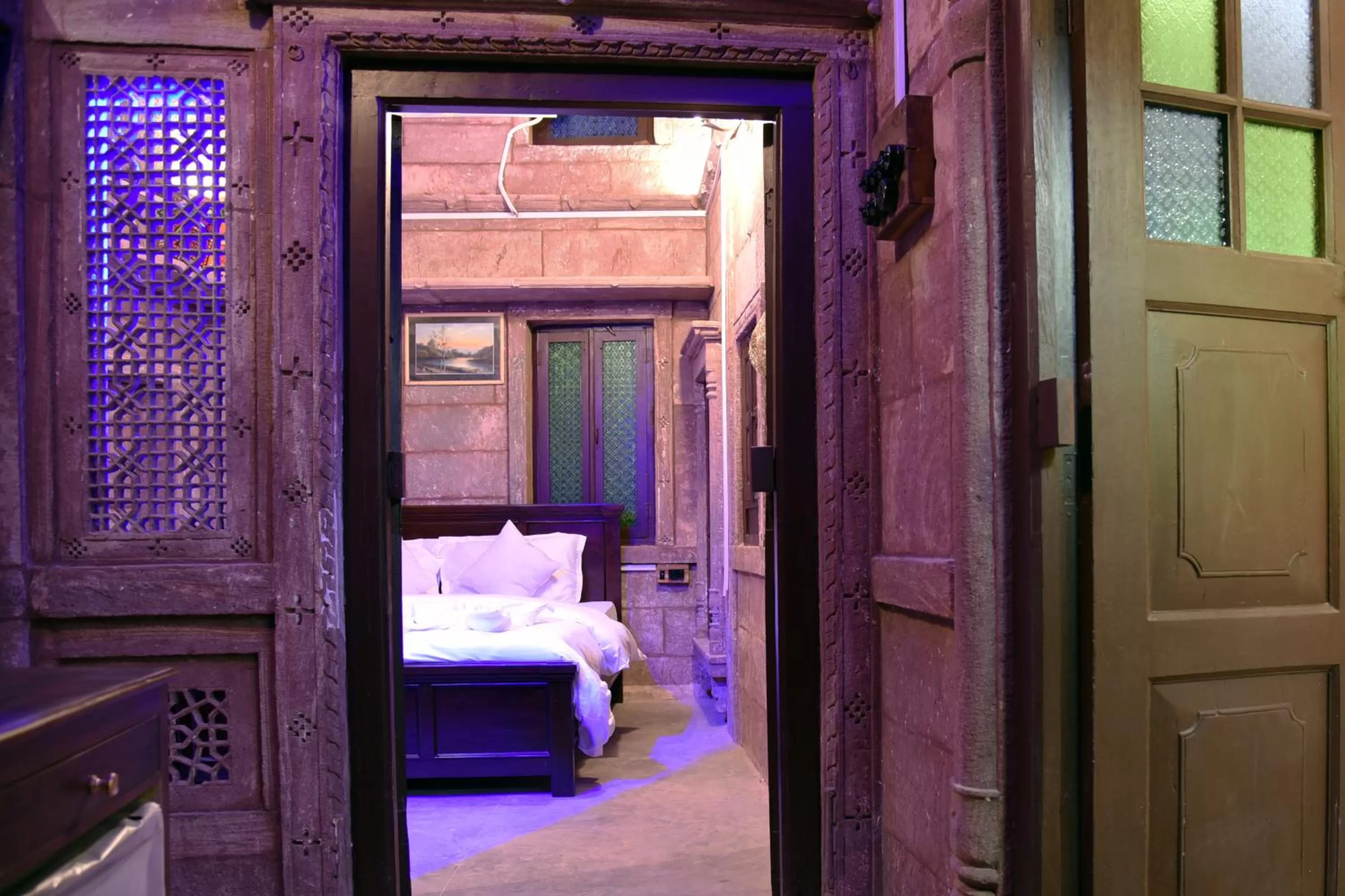 Bed in The Thikana Heritage