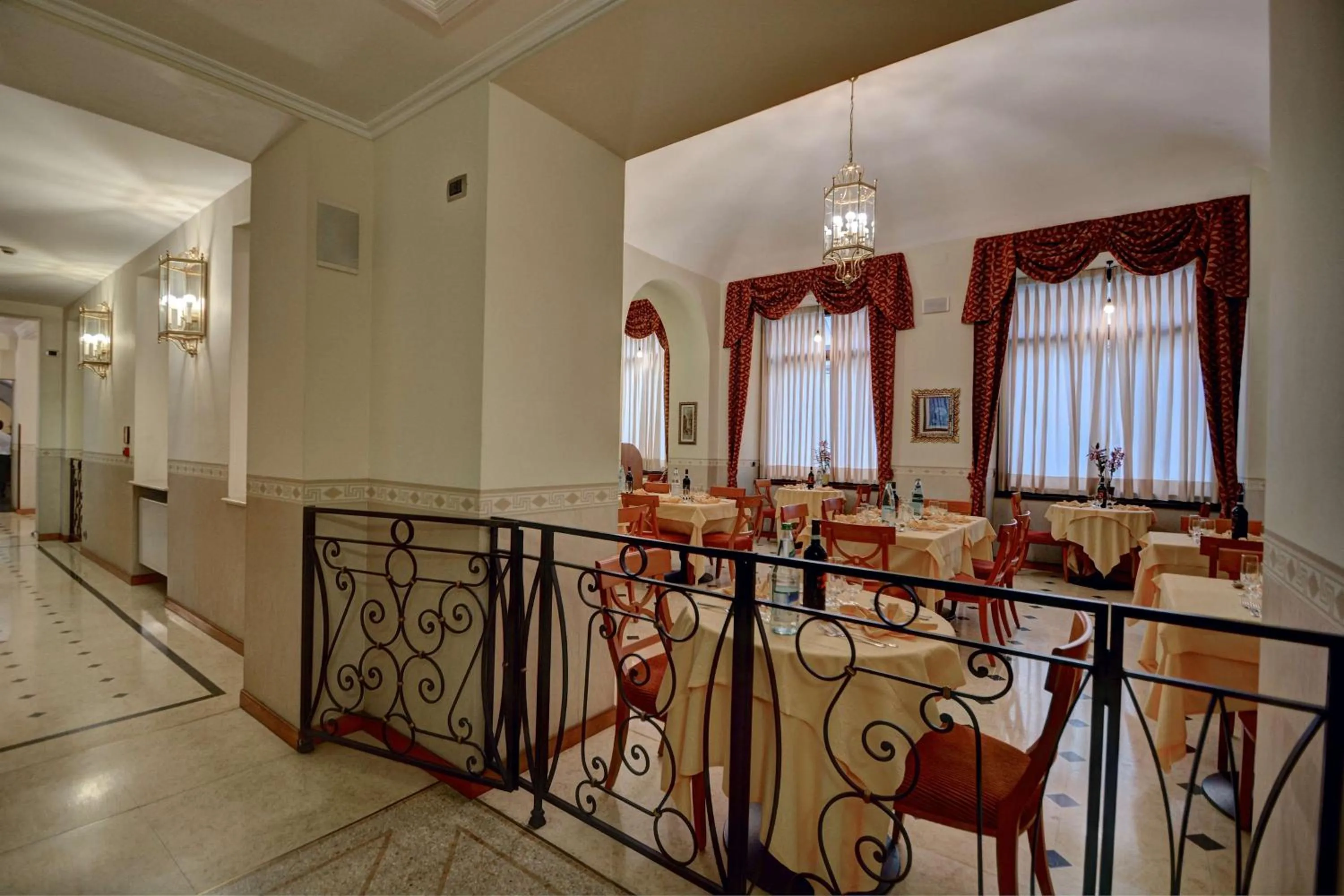 Restaurant/places to eat in Best Western Hotel Genio