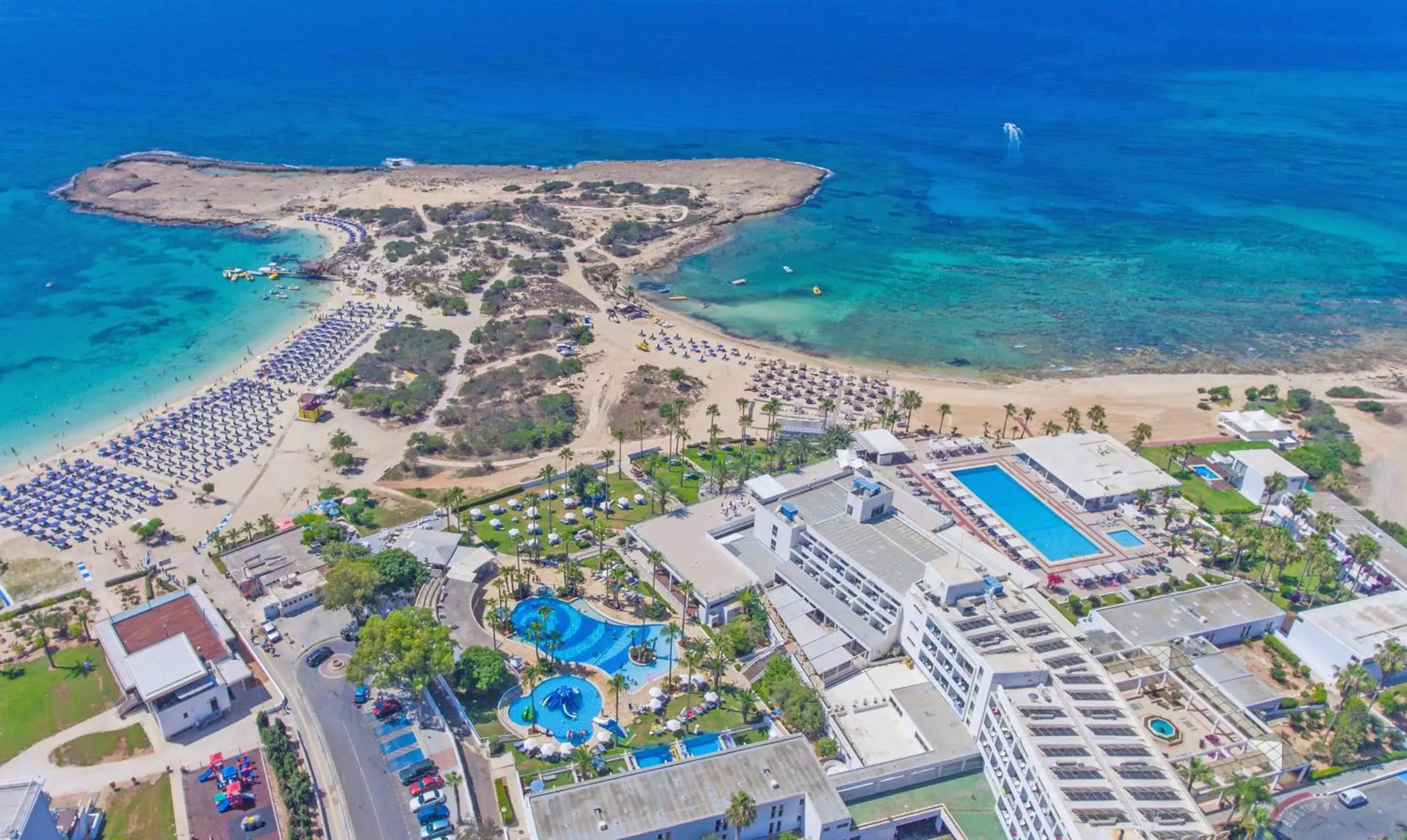 Bird's eye view, Bird's-eye View in The Dome Beach Hotel & Resort