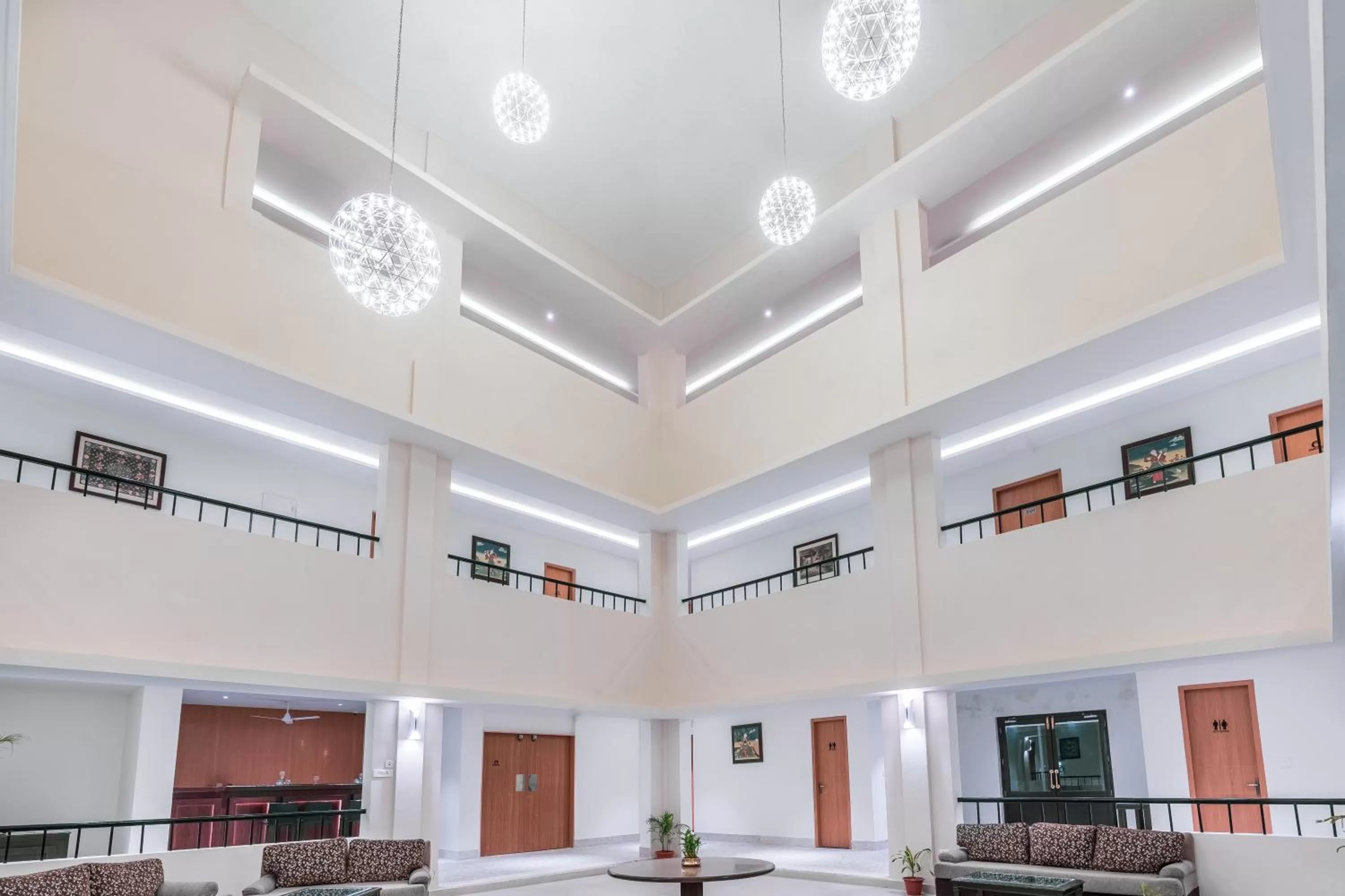 Lobby or reception in Mithila Yatri Niwas