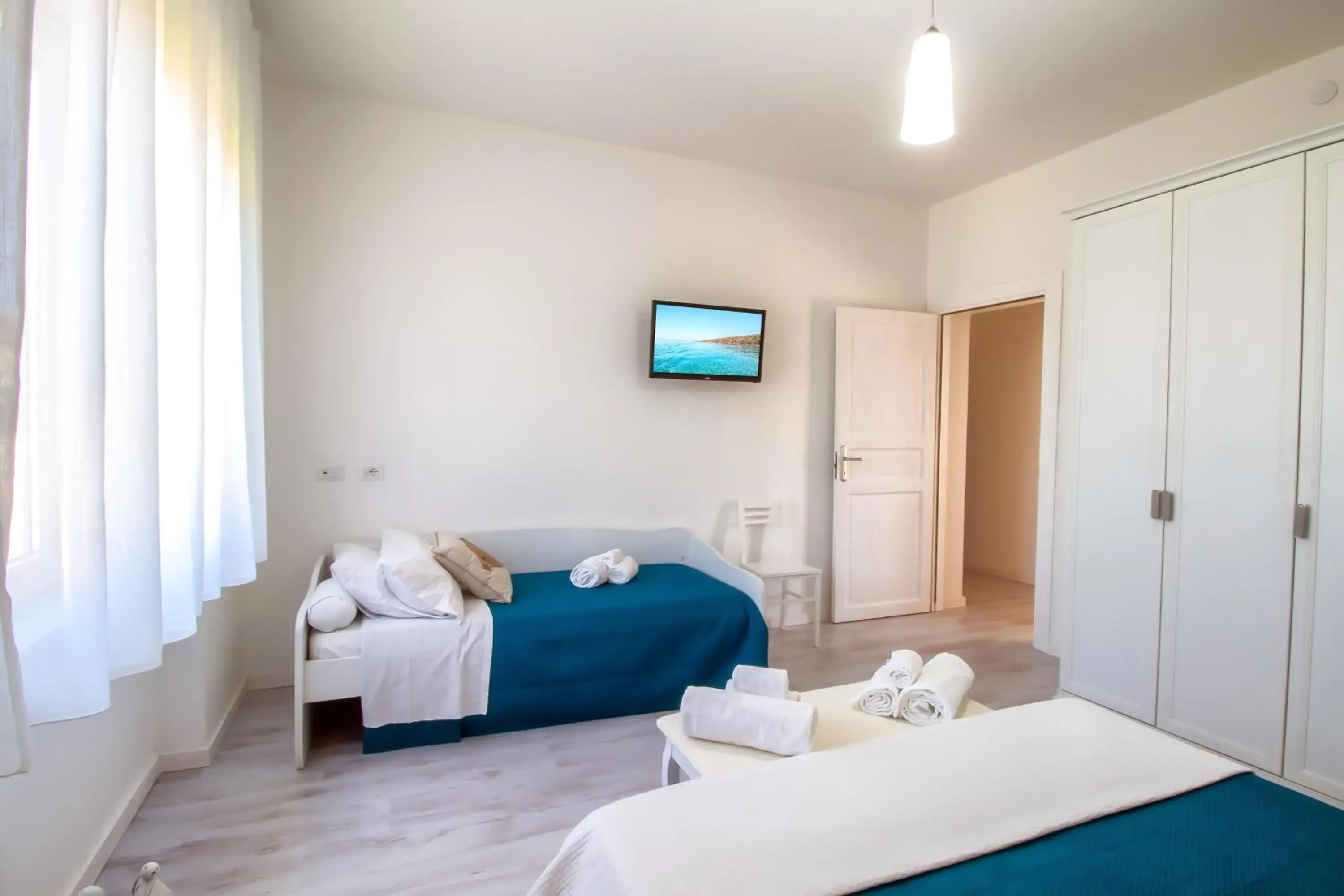 Bed in Hotel Ariadimari Bed in Hotel Ariadimari