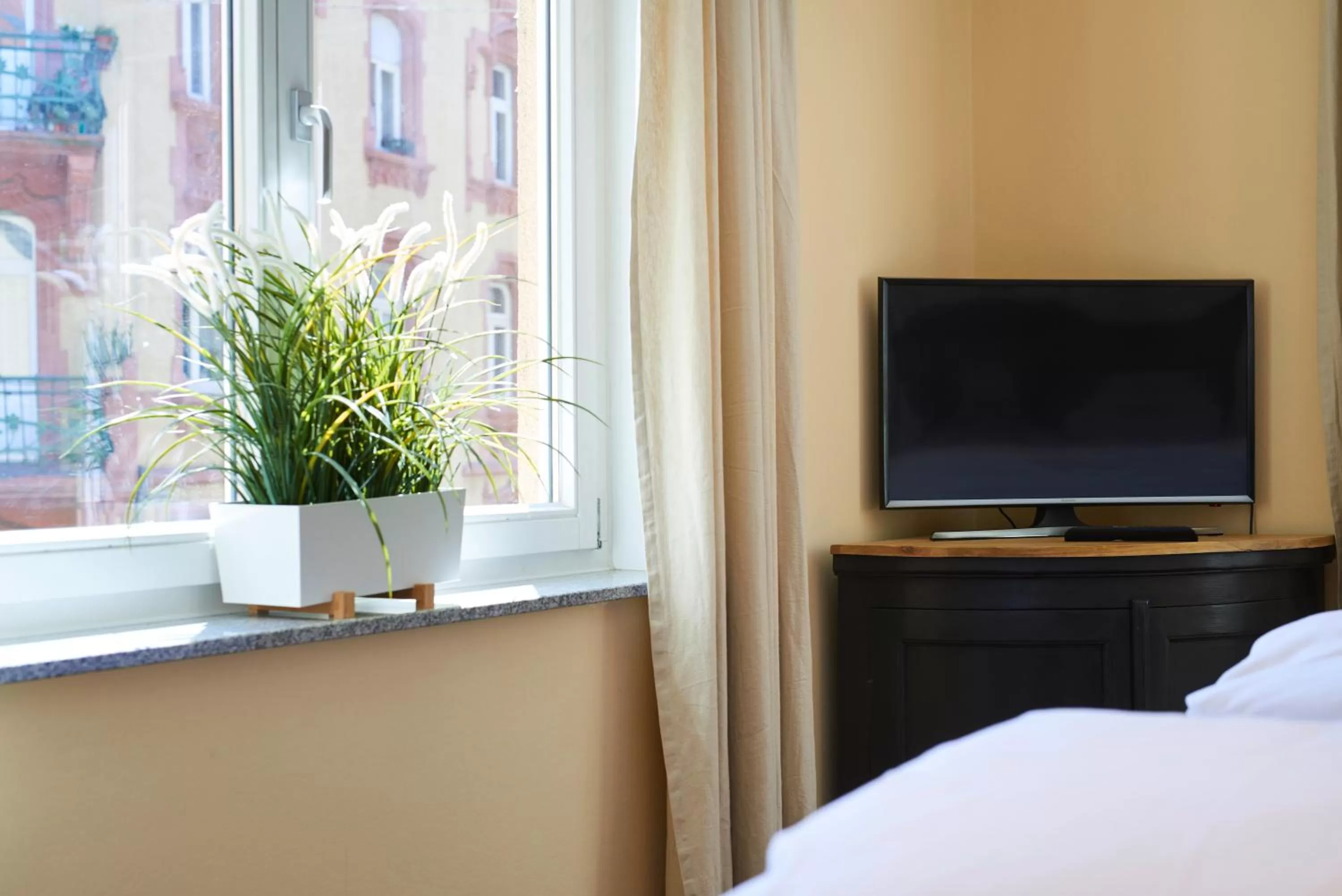 TV and multimedia, Bed in Hotel Zur Alten Brücke