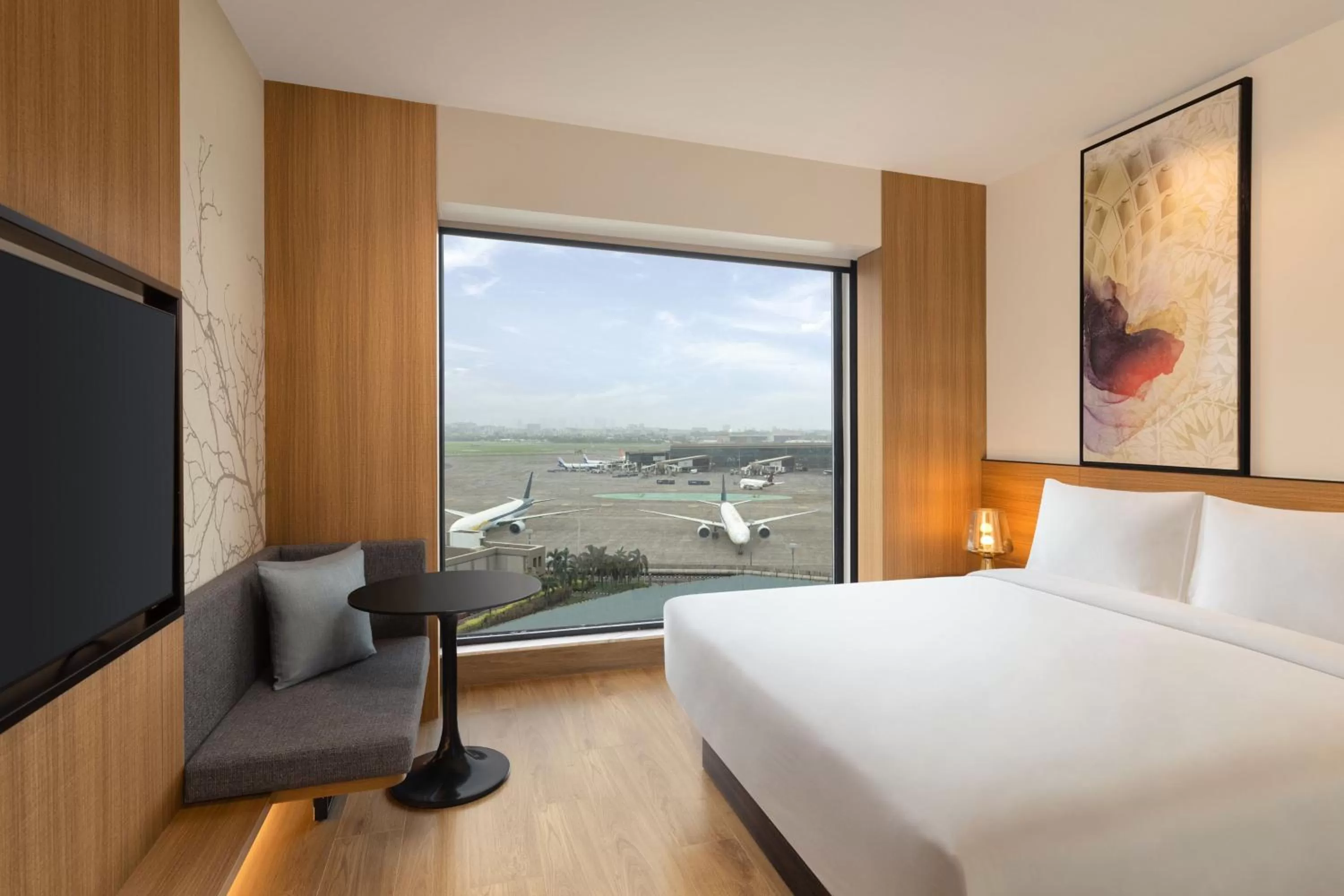 Photo of the whole room, Bed in Fairfield by Marriott Mumbai International Airport