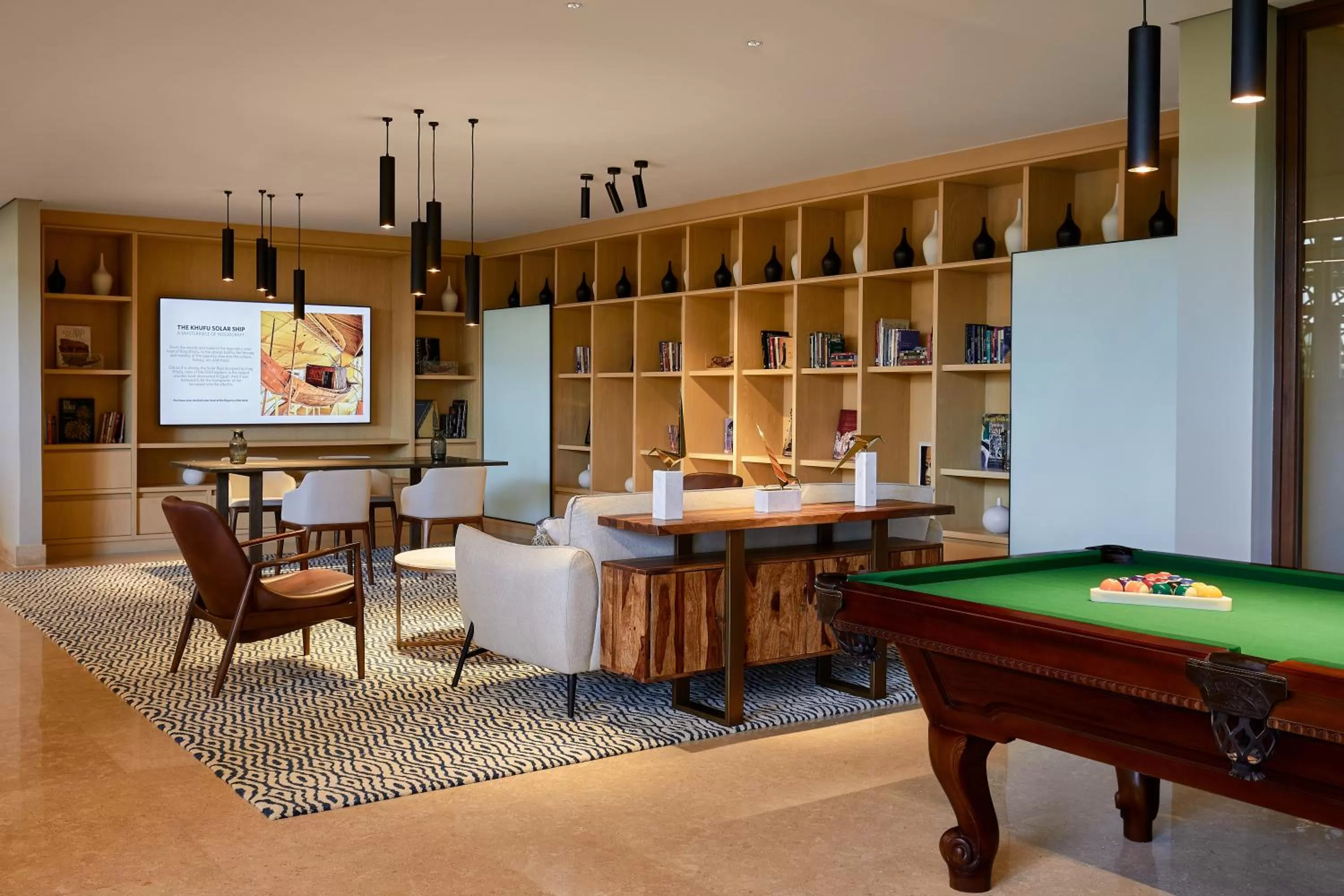 Billiard in Hyatt Regency Cairo West