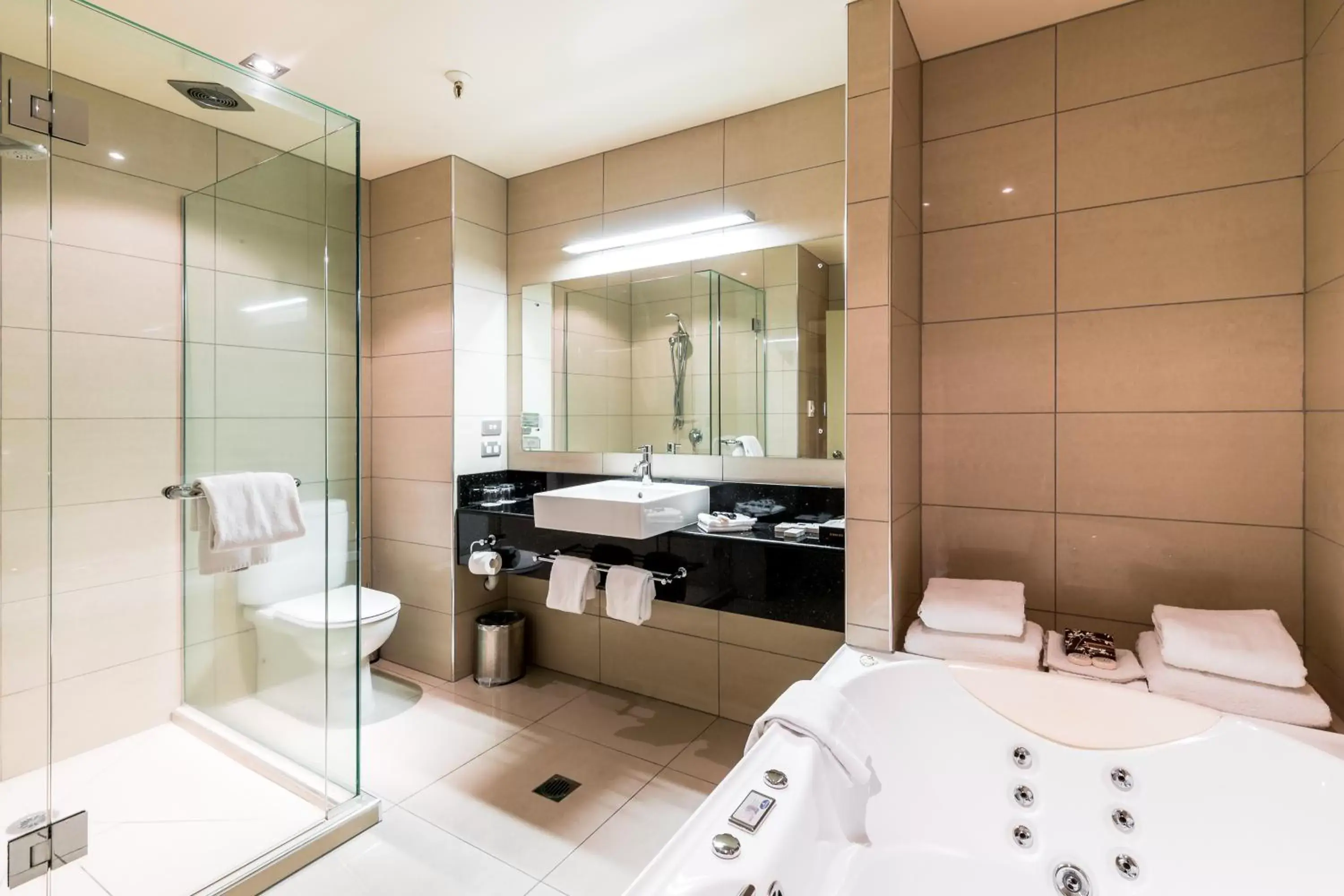 Bathroom in Distinction Te Anau Hotel & Villas