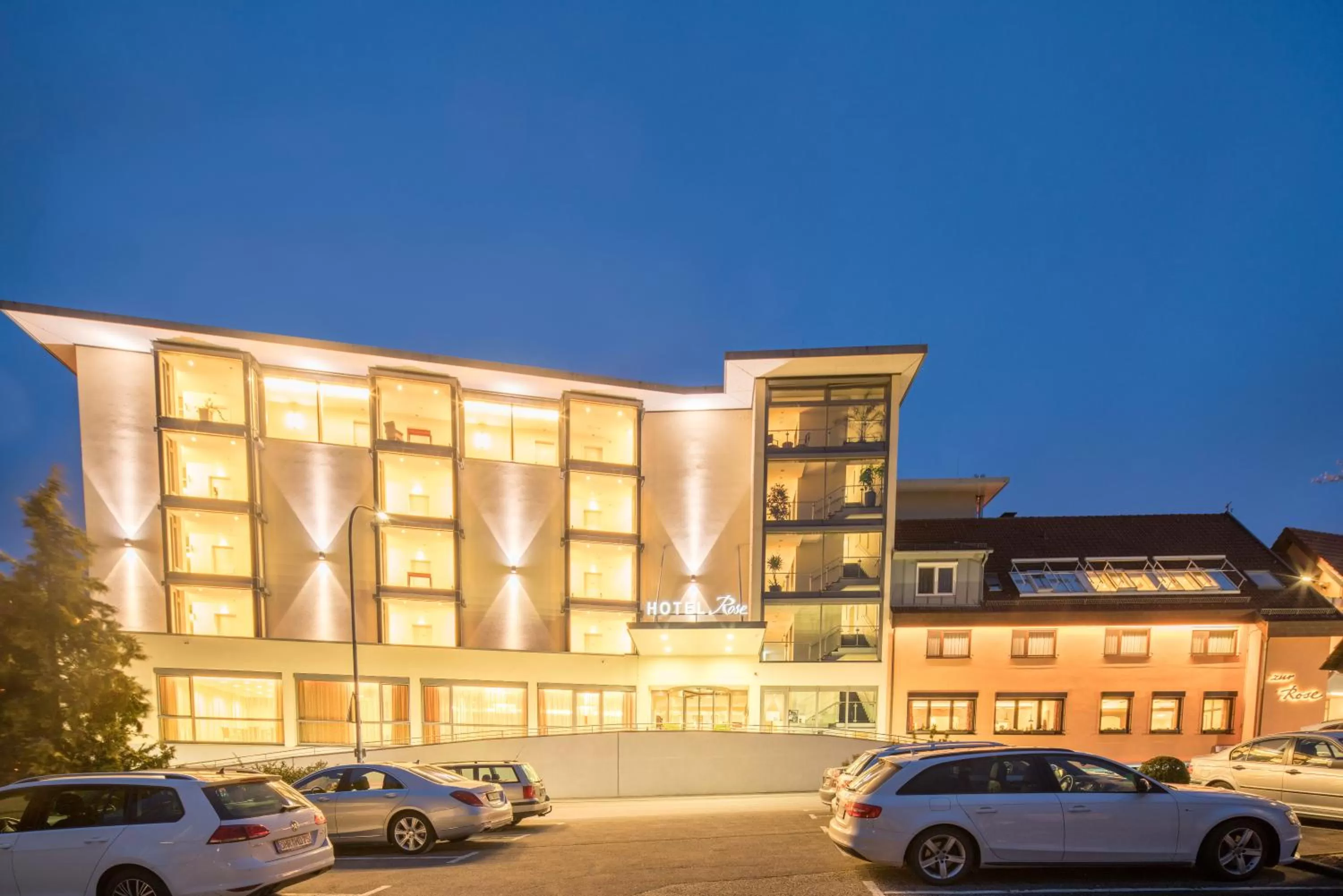 Facade/entrance in Hotel Rose