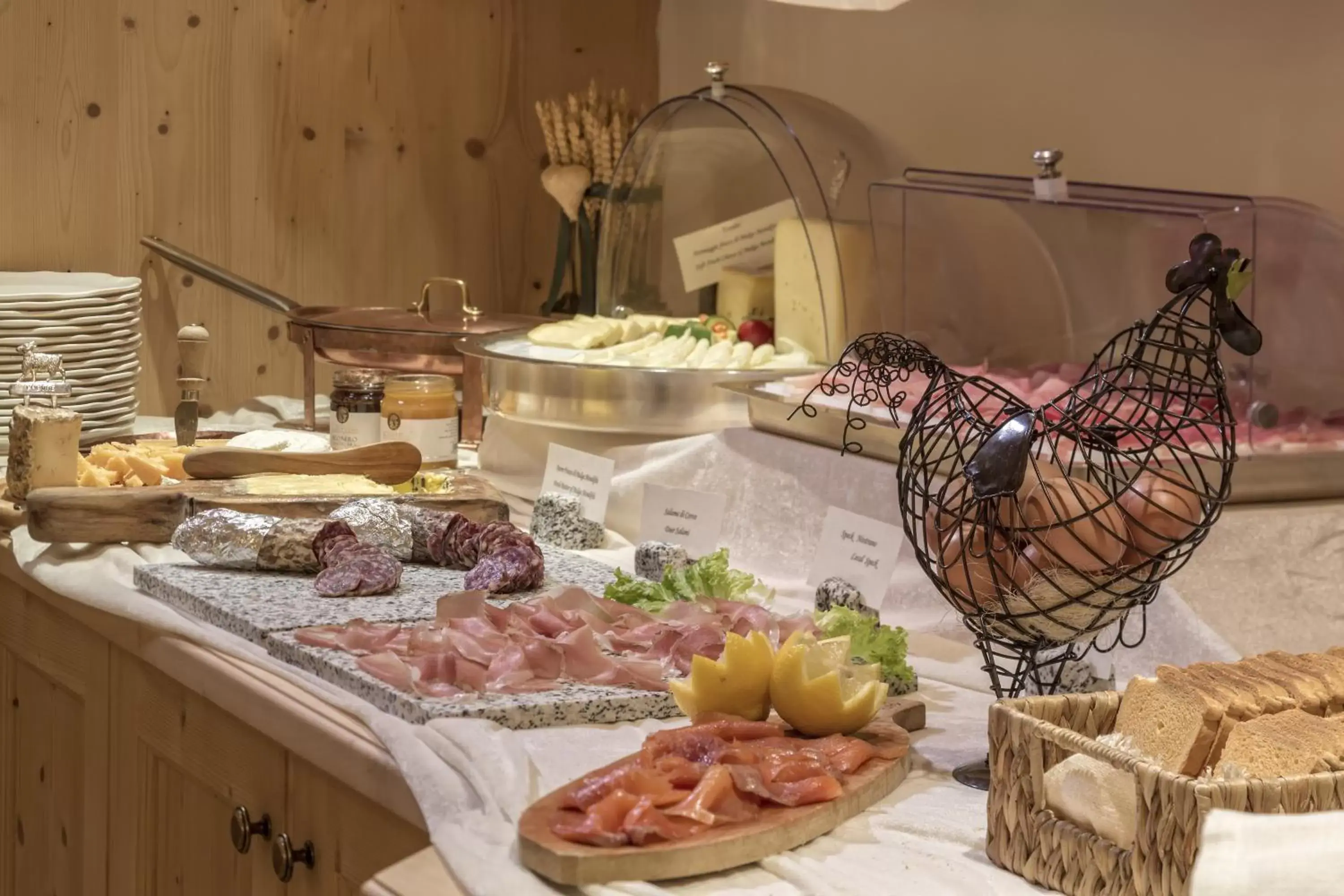 Food in Hotel Chalet Del Sogno