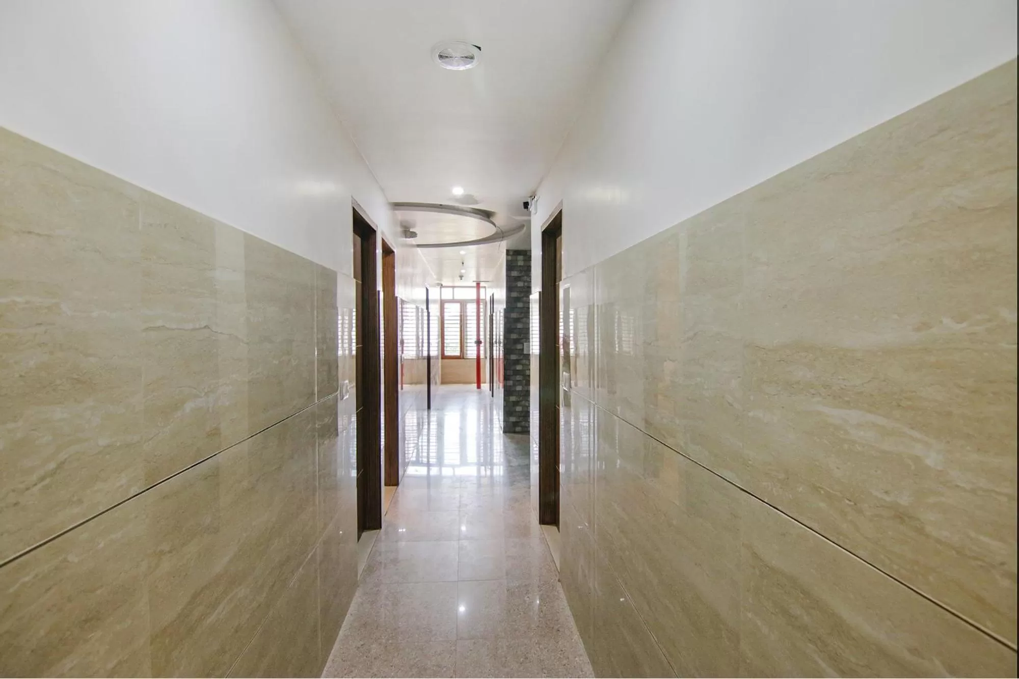 Lobby or reception in FabHotel Meridian Inn