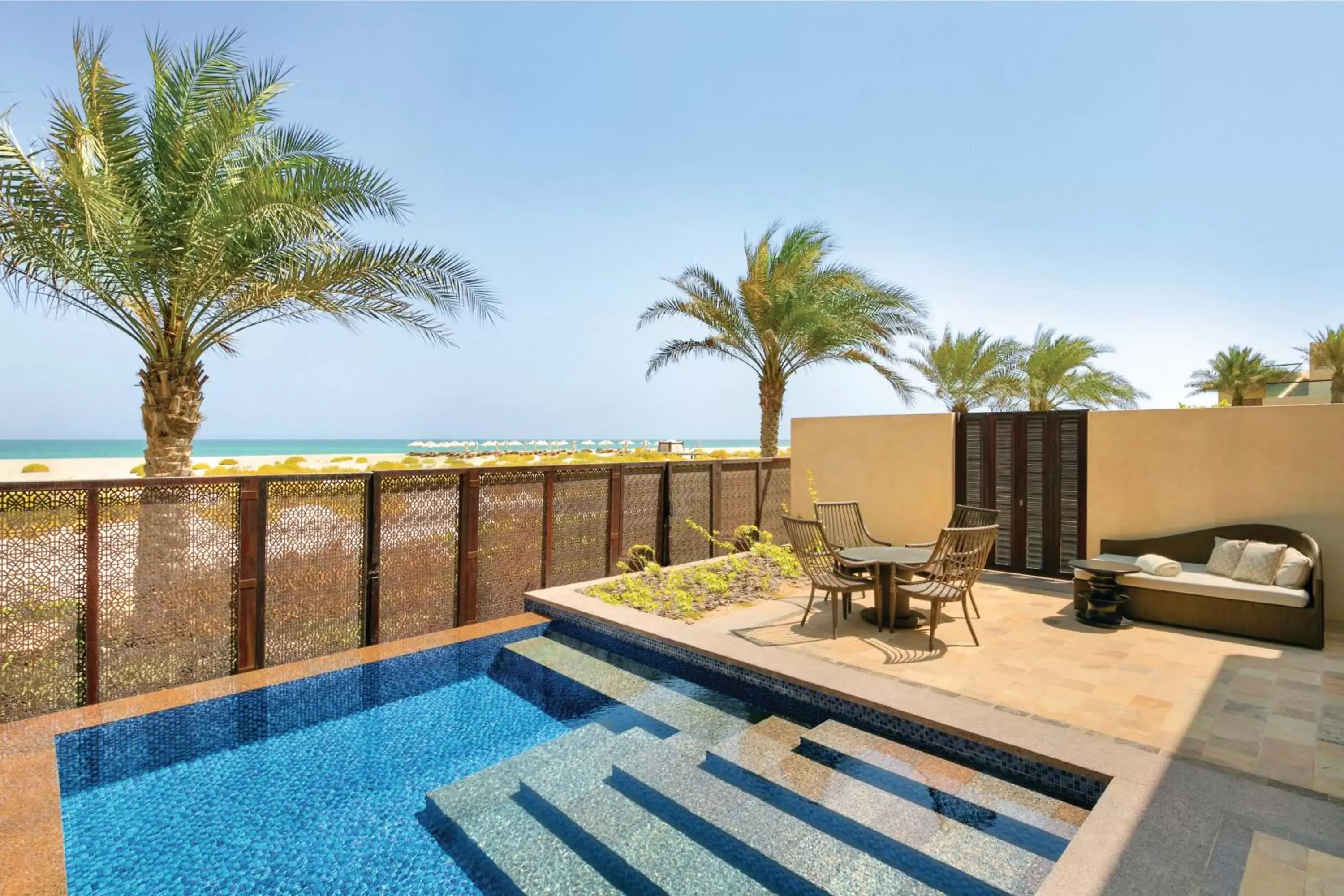 One-Bedroom Villa with Beach View and Plunge Pool in Park Hyatt Abu Dhabi Hotel and Villas