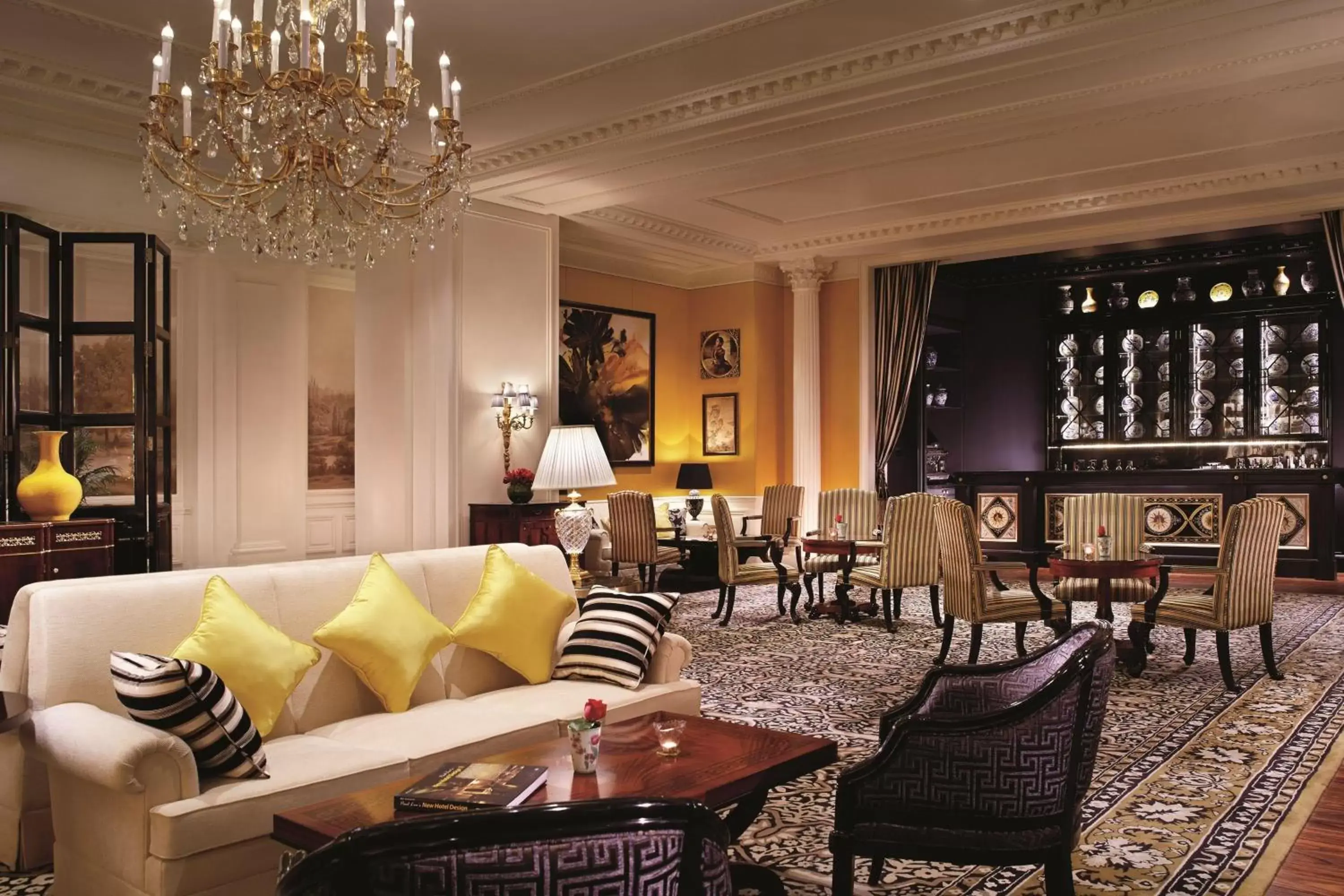 Lobby or reception, Lounge/Bar in The Ritz-Carlton, Tianjin