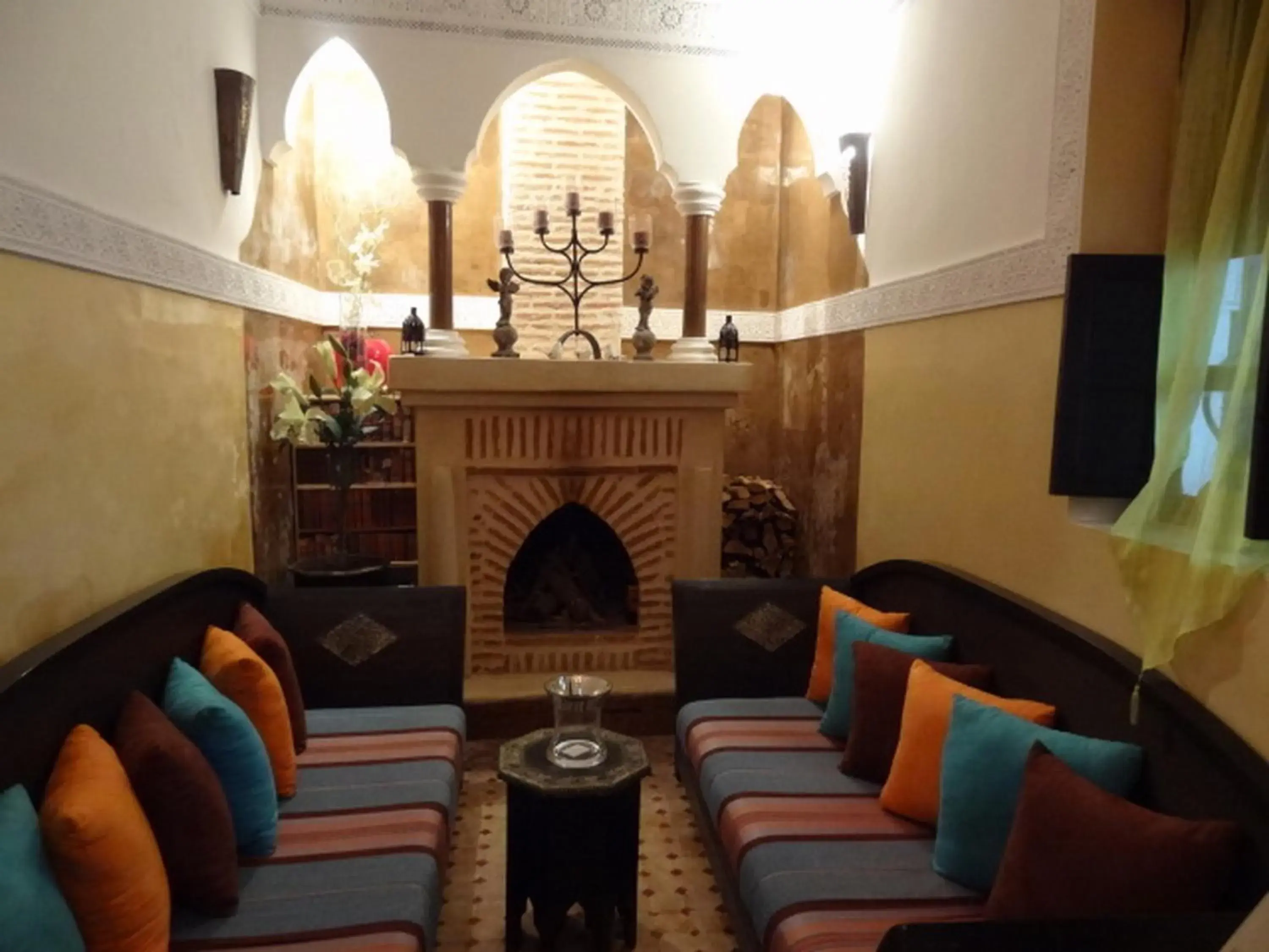 Living room, Seating Area in Riad Eloise