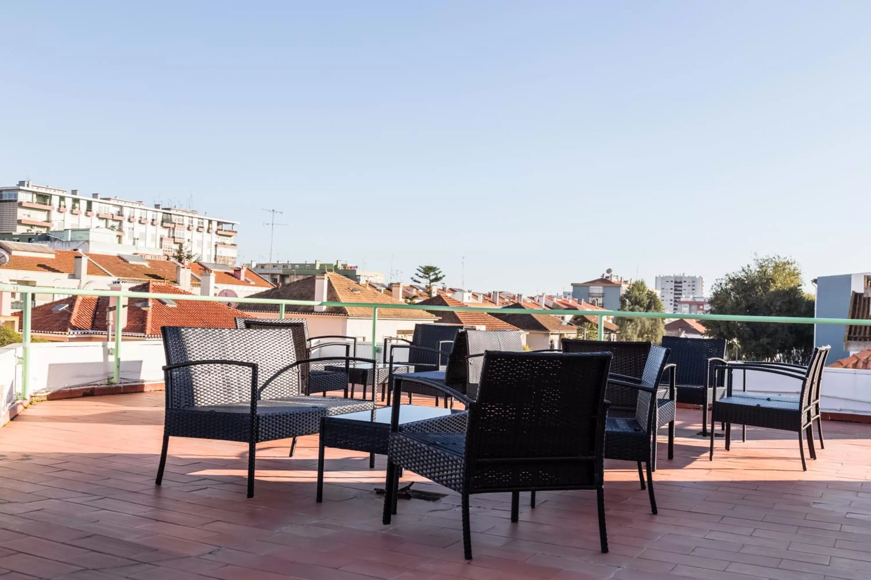 Balcony/Terrace in Hotel Laitau