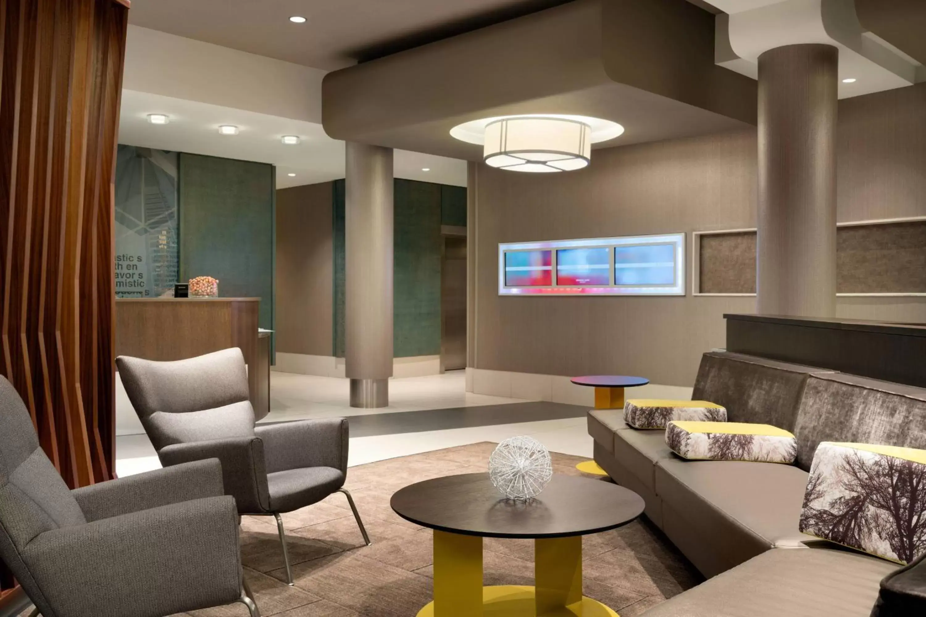 Lobby or reception, Seating Area in SpringHill Suites Ewing Township Princeton South