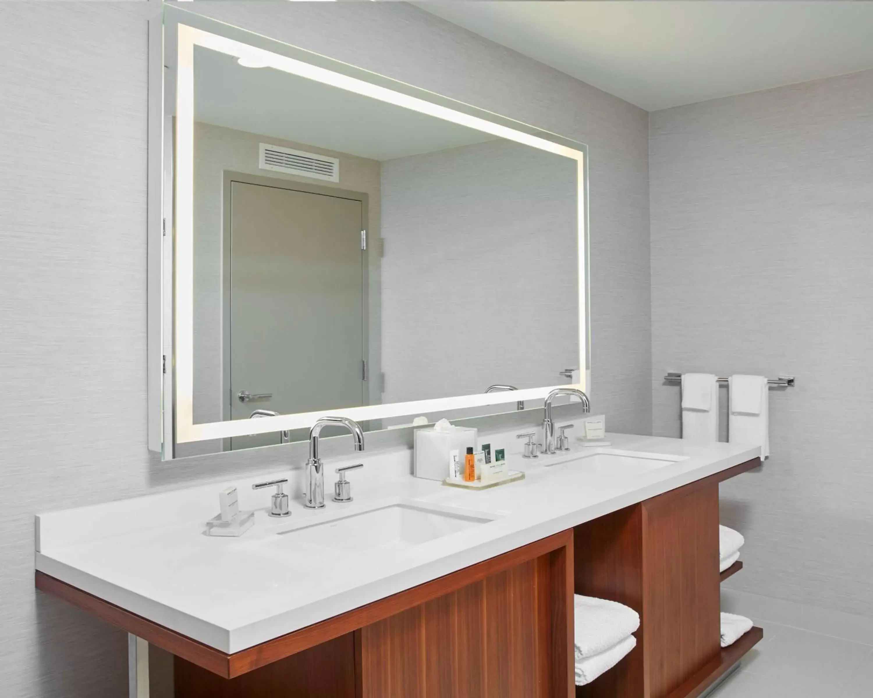 Bathroom in Hilton West Palm Beach