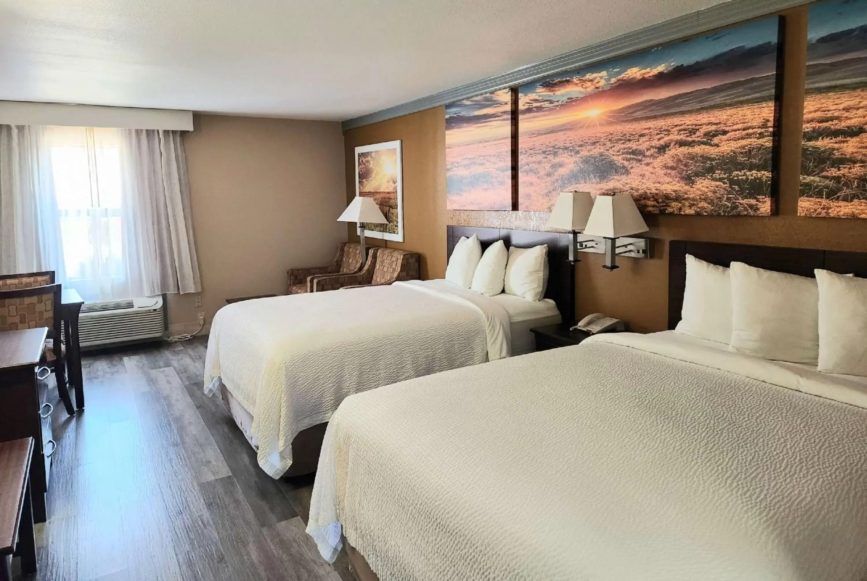 Queen Room with Two Queen Beds and Roll-In Shower - Mobility/Hearing Accessible - Non-Smoking in Days Inn by Wyndham Rosenberg Queen Room with Two Queen Beds and Roll-In Shower - Mobility/Hearing Accessible - Non-Smoking in Days Inn by Wyndham Rosenberg