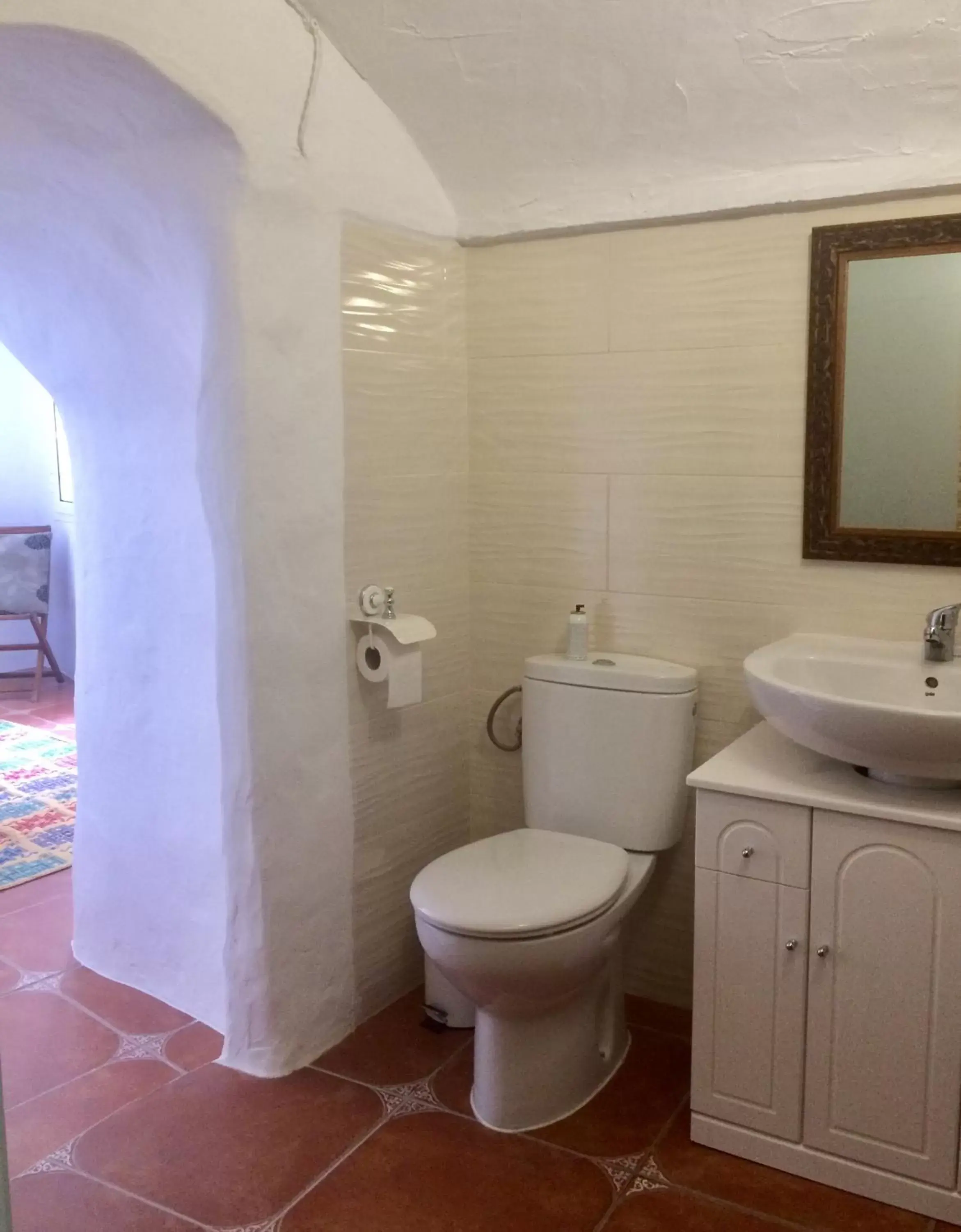 Bathroom in Cueva Romana, Adults Only Cave House
