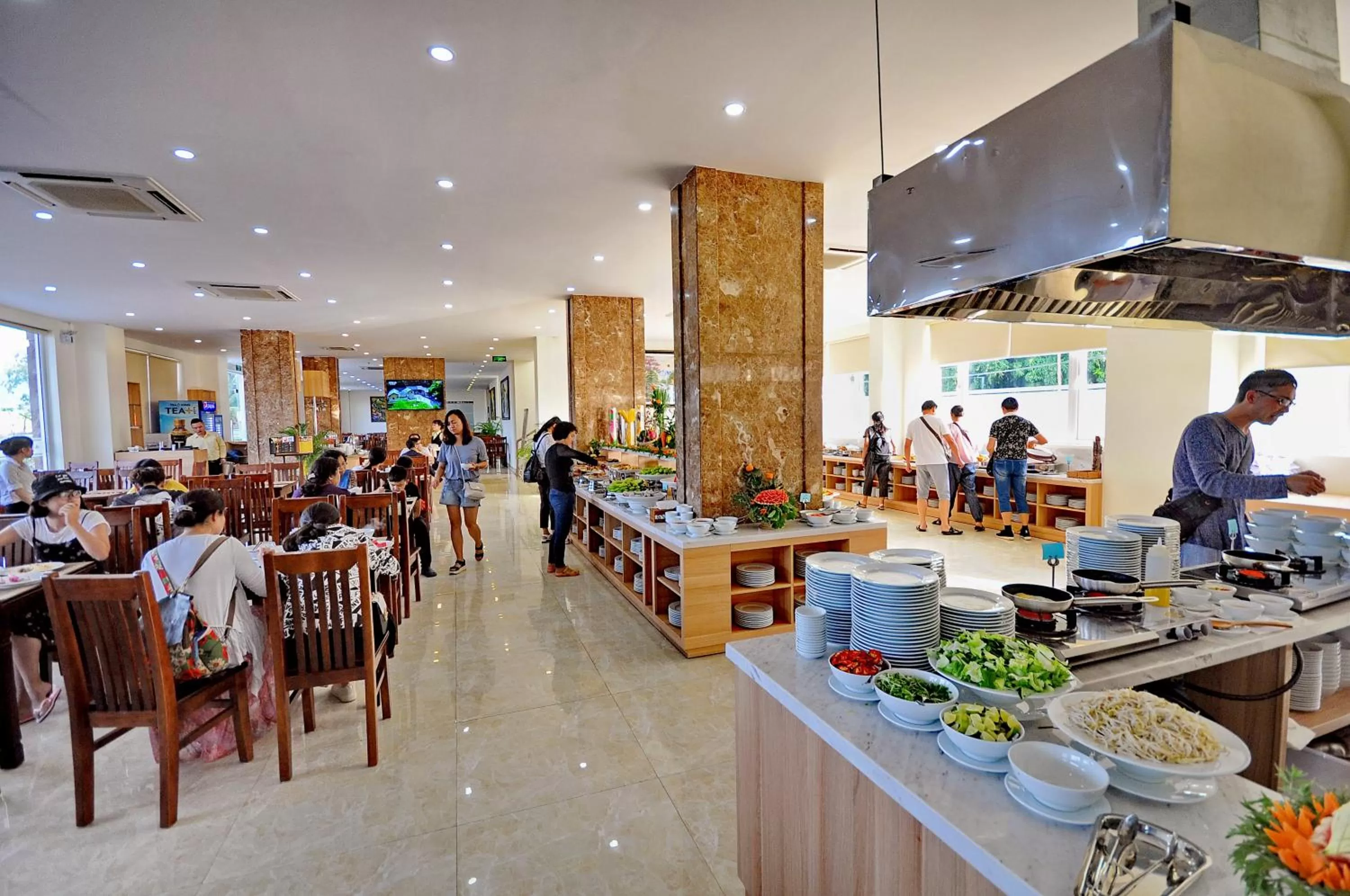 Breakfast in Rigel Hotel