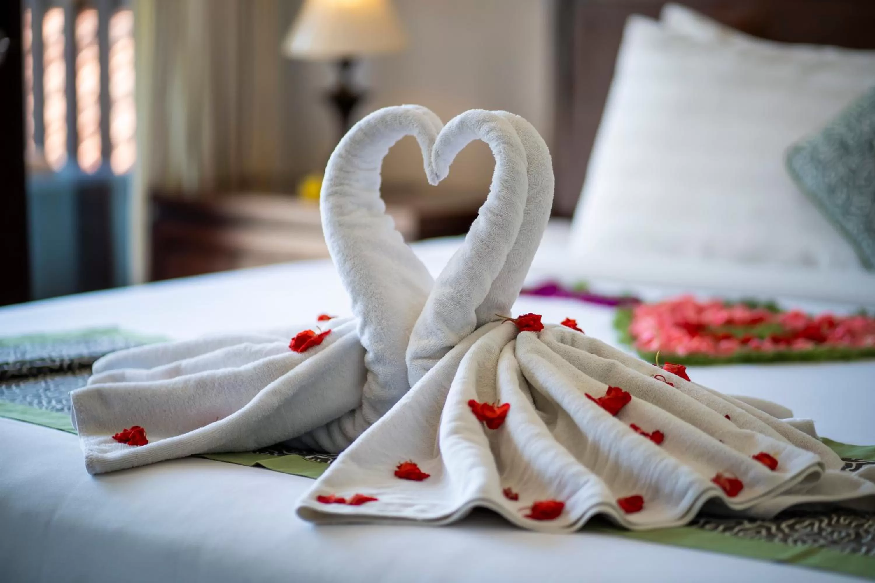 Bed in Lili Cottage Ubud