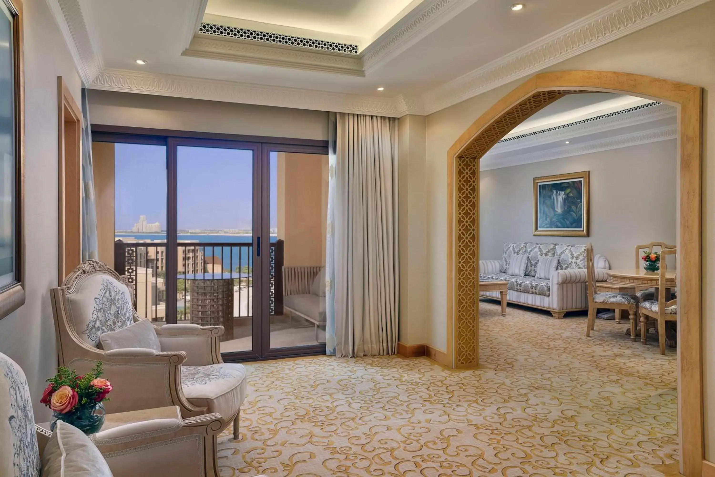 Living room, Seating Area in DoubleTree by Hilton Resort & Spa Marjan Island