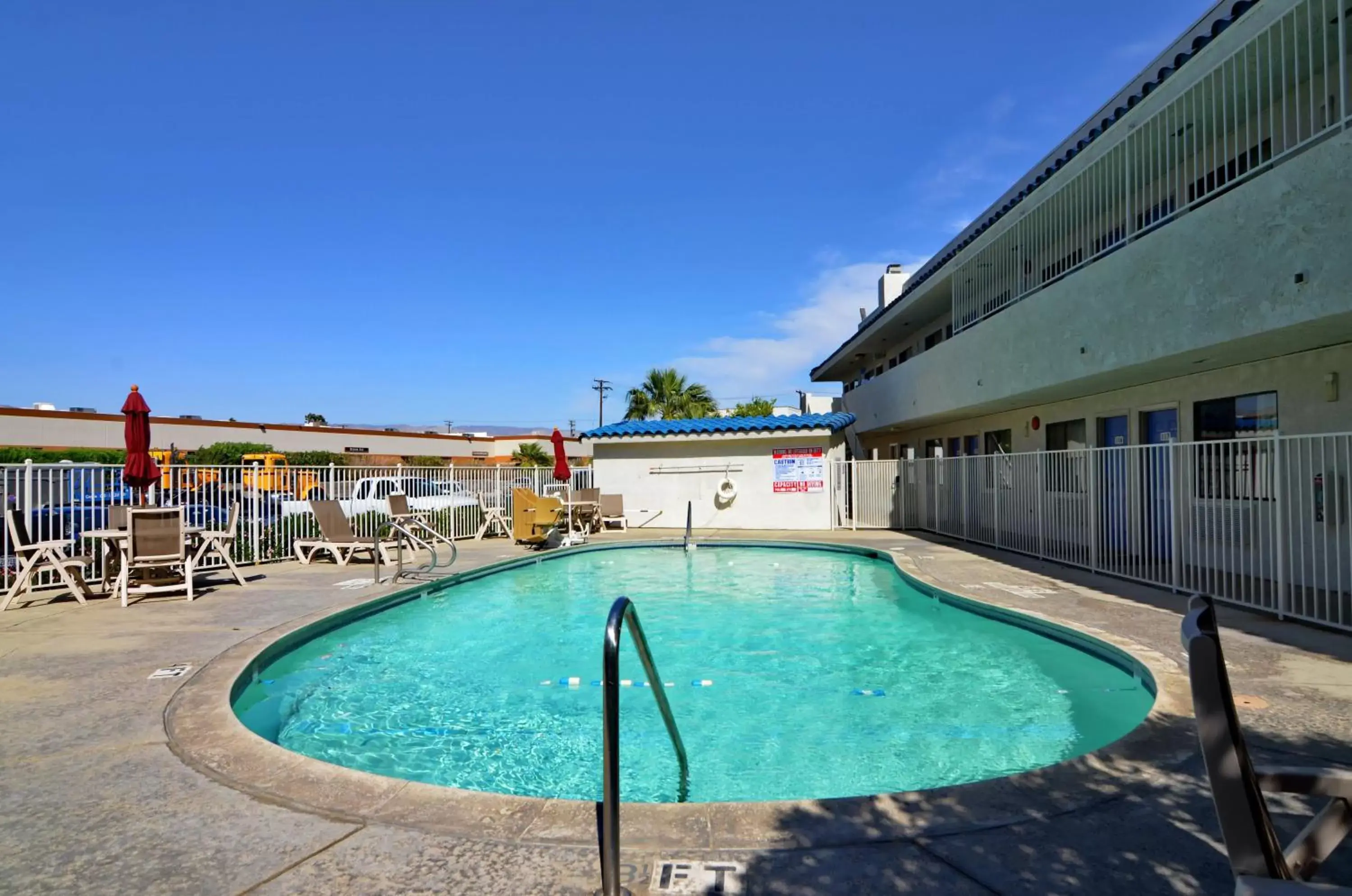 Swimming Pool in Motel 6-North Palm Springs, CA - North