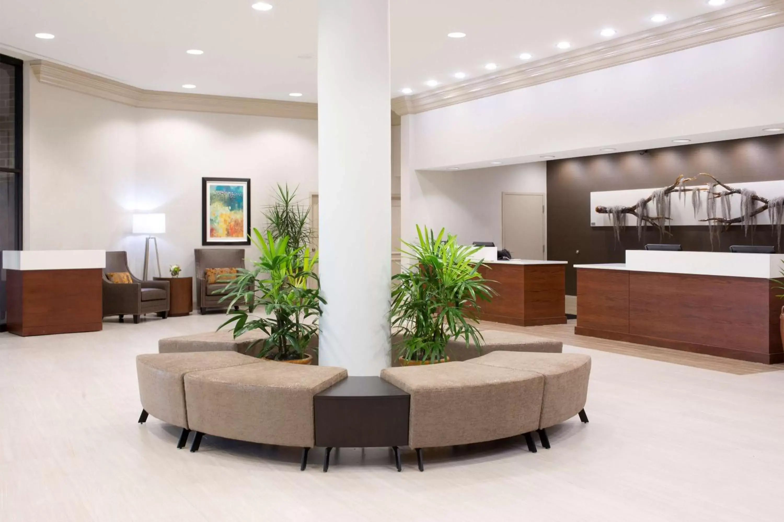 Lobby or reception in DoubleTree by Hilton Lafayette Lobby or reception in DoubleTree by Hilton Lafayette