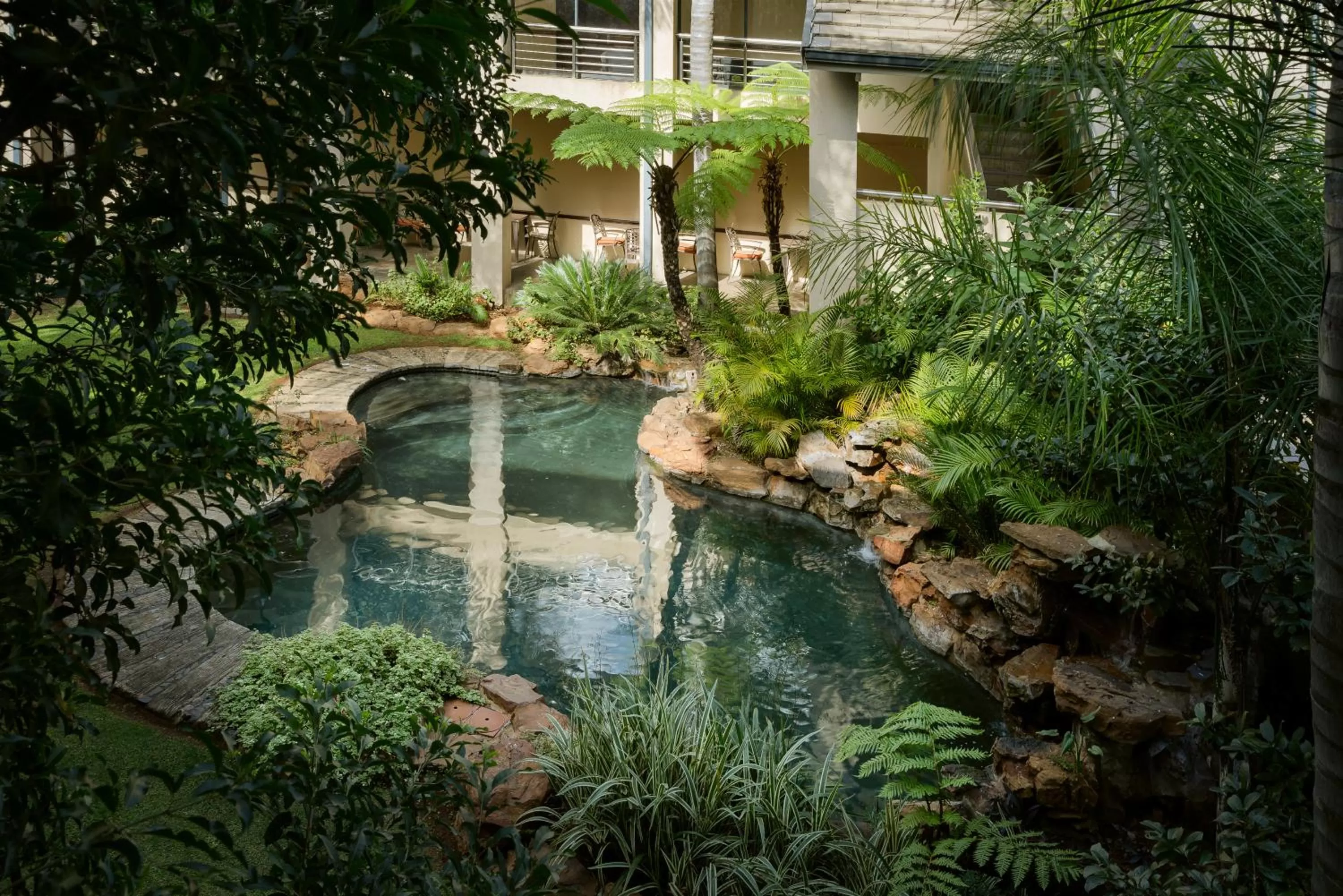 Garden in Premier Hotel Pretoria