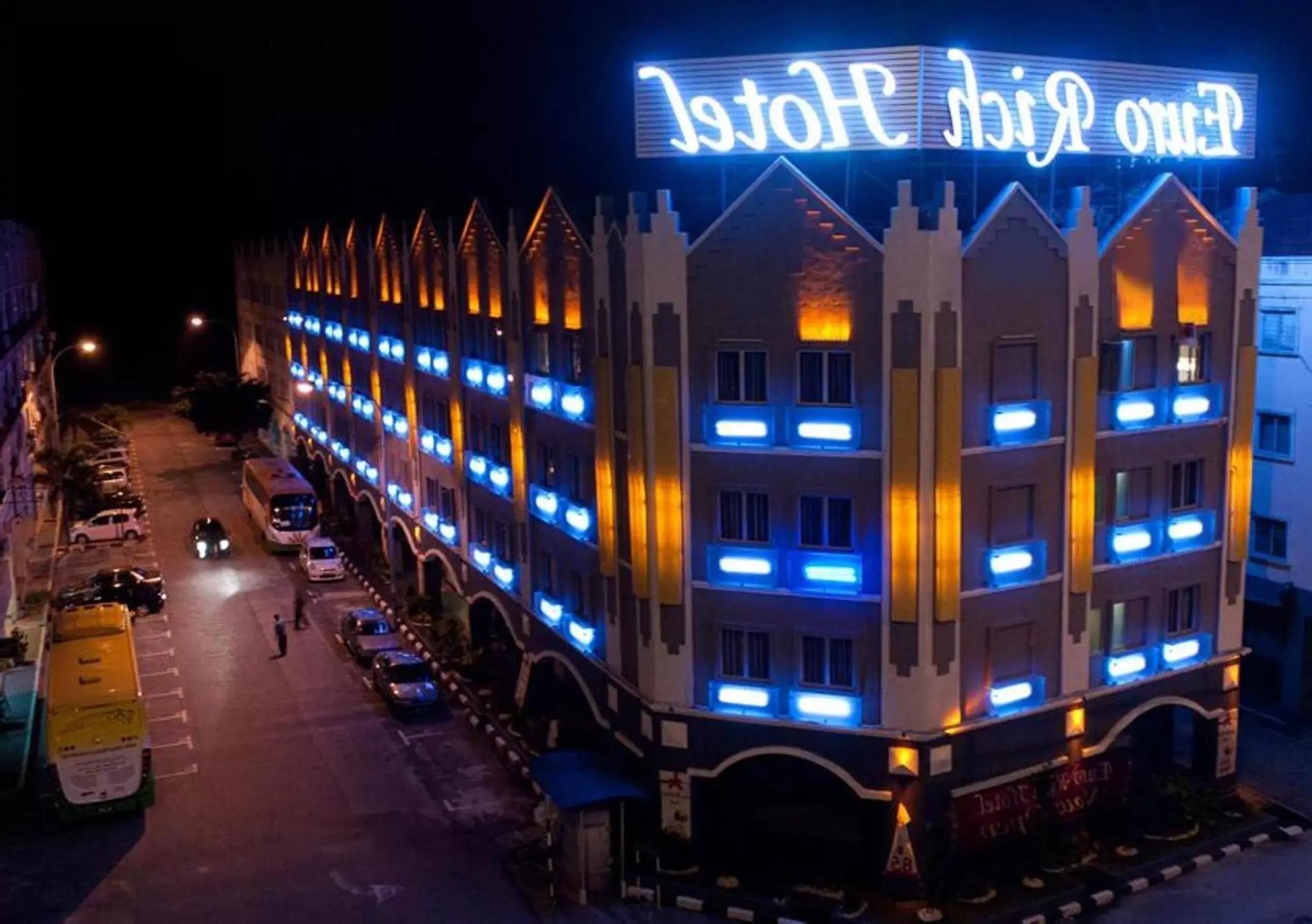 Facade/entrance, Property Building in Euro Rich Hotel Melaka