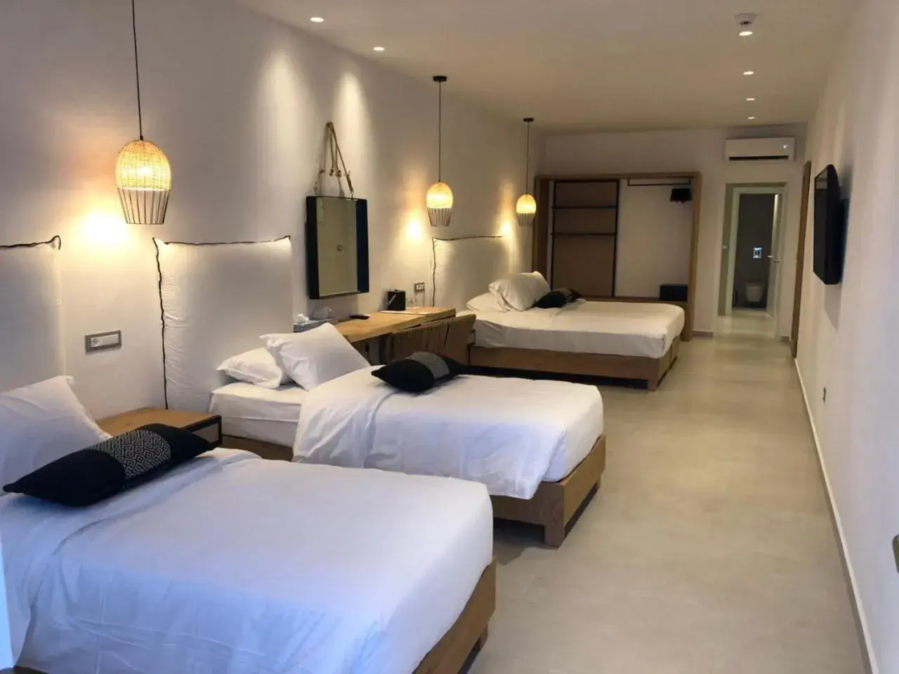 Photo of the whole room, Bed in The George Hotel Mykonos