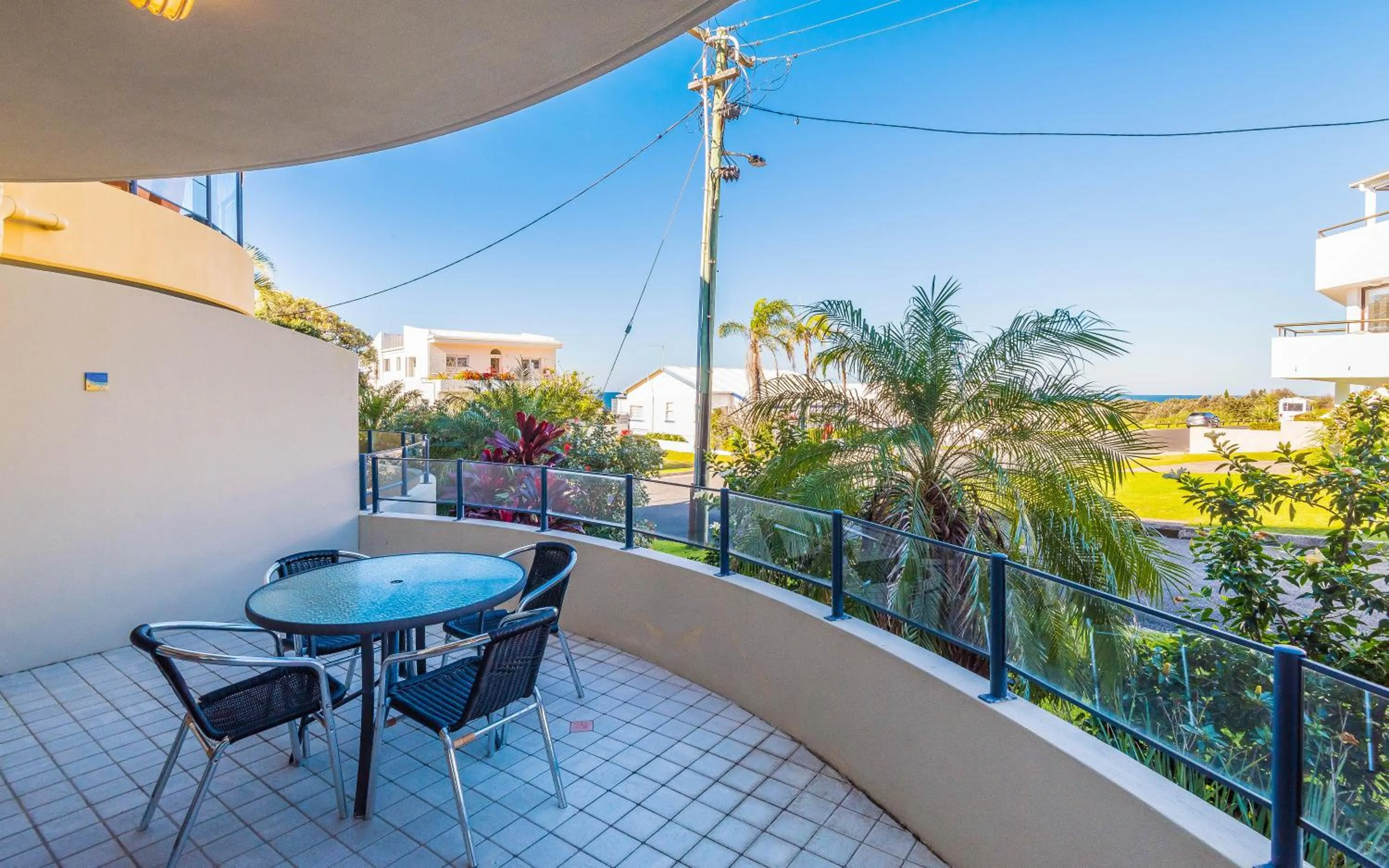 Patio in The Cove Yamba