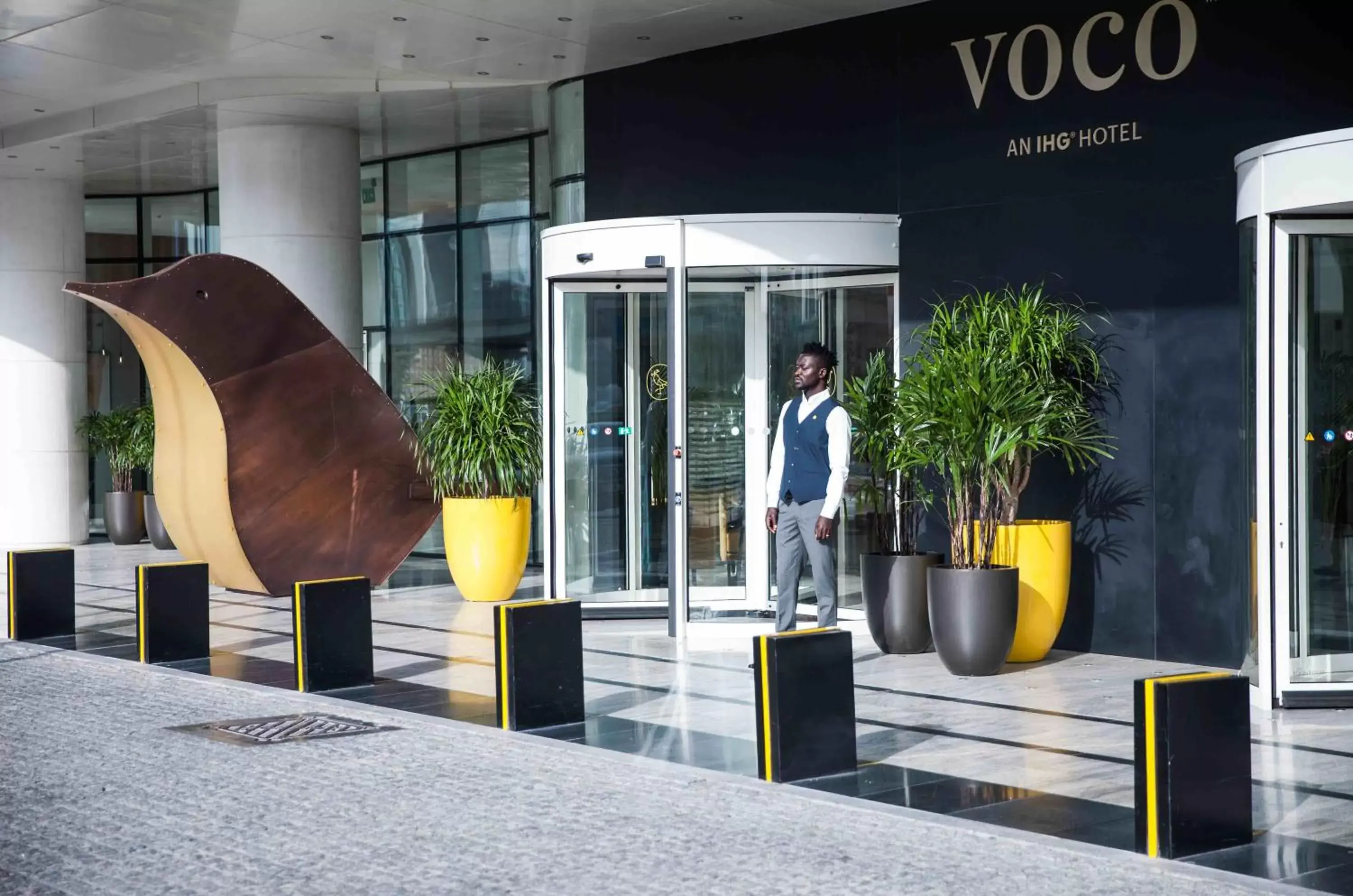 Facade/entrance in voco Dubai, an IHG Hotel