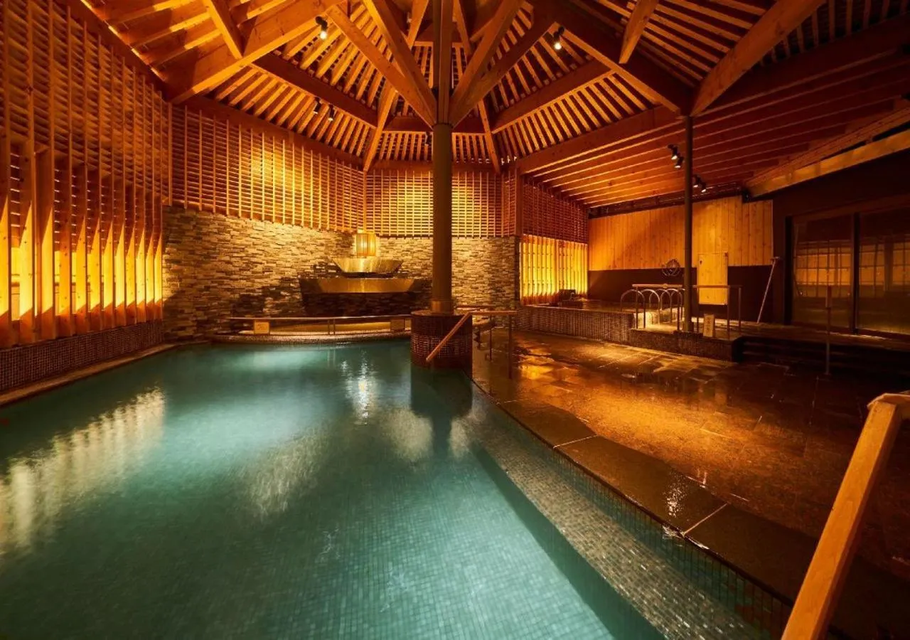 Hot Spring Bath in Hakodate Hotel Banso
