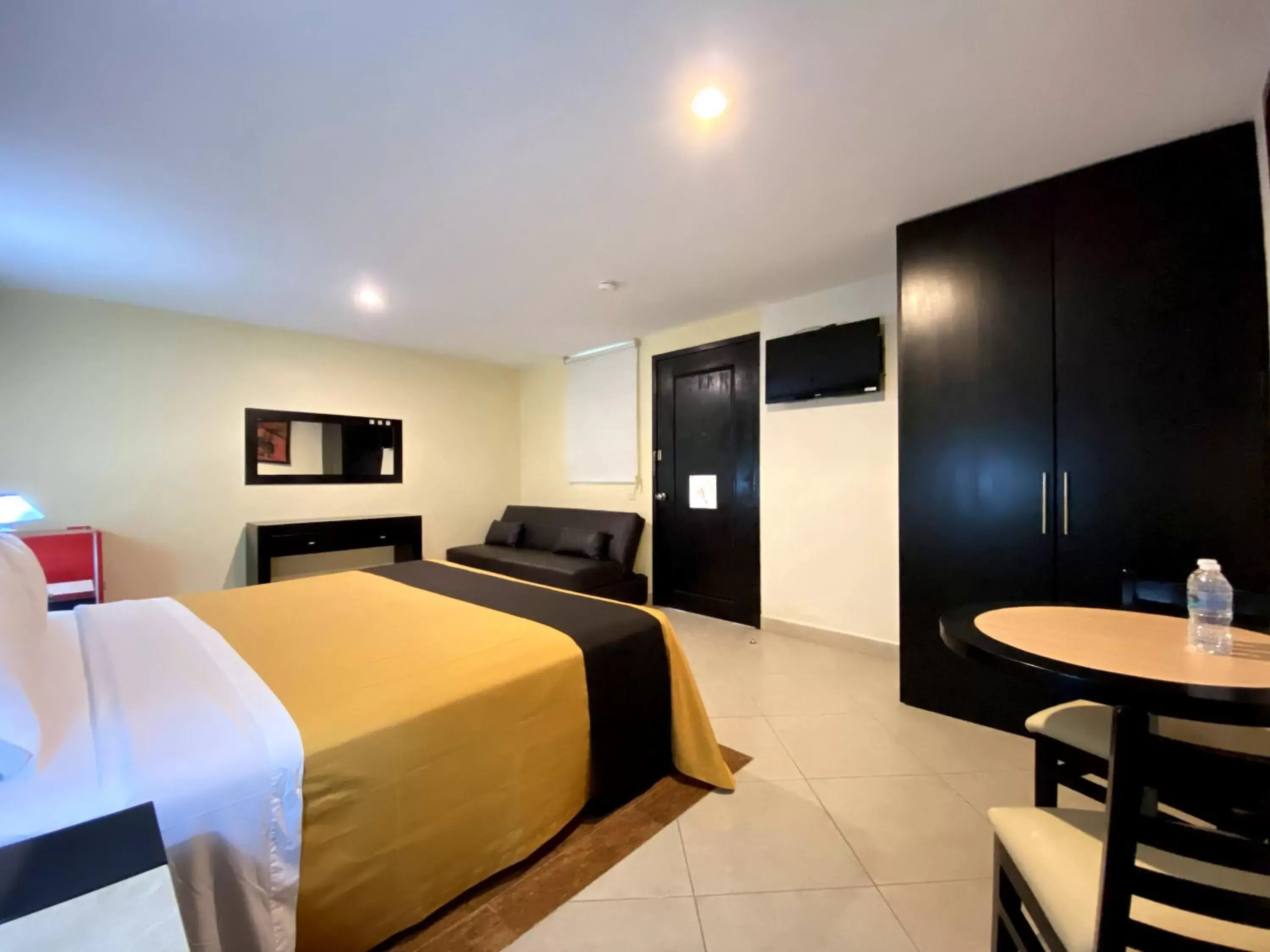 Bed in Hotel Escala Puebla Centro