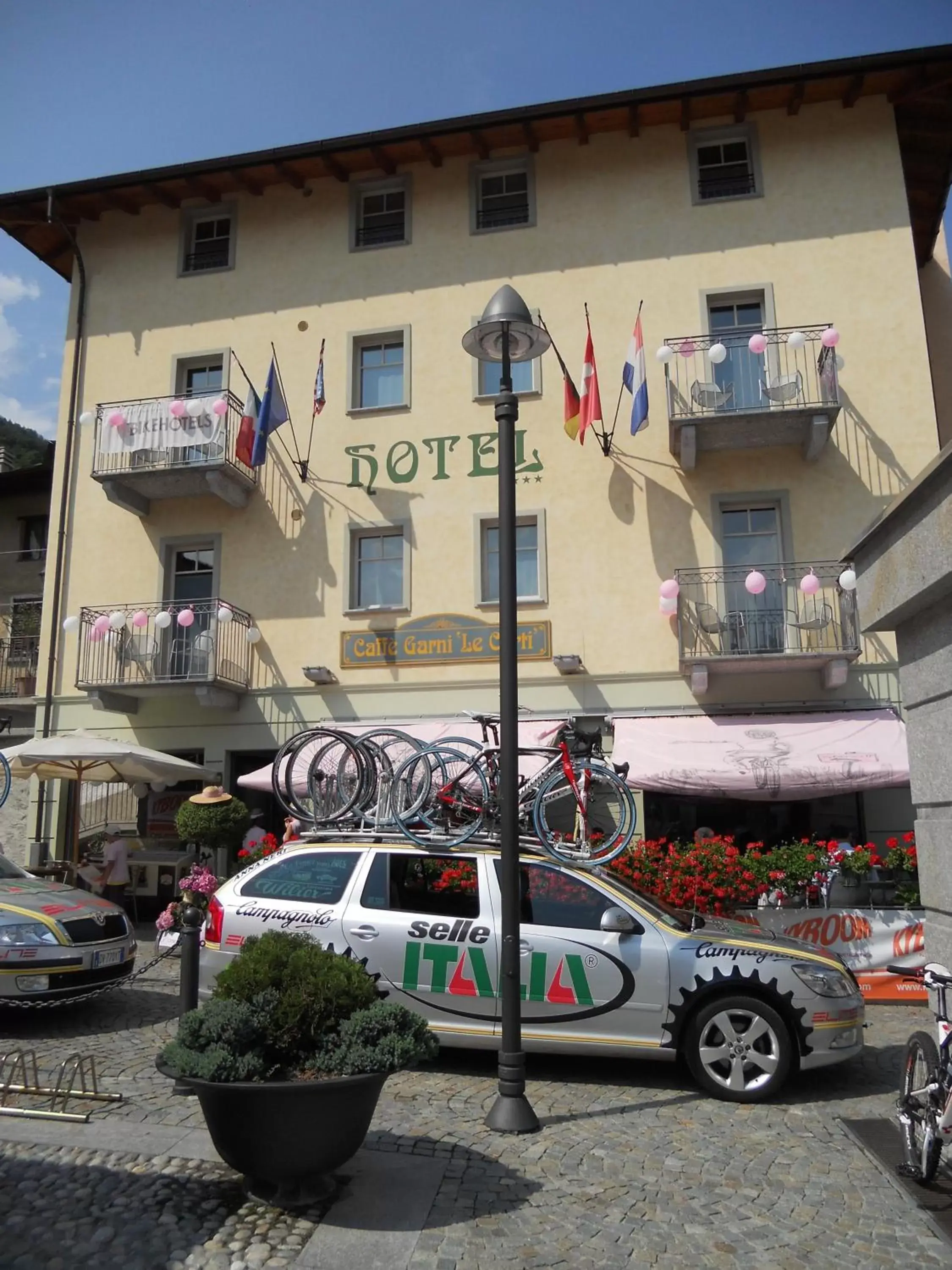 Facade/entrance, Property Building in Hotel Garni Le Corti