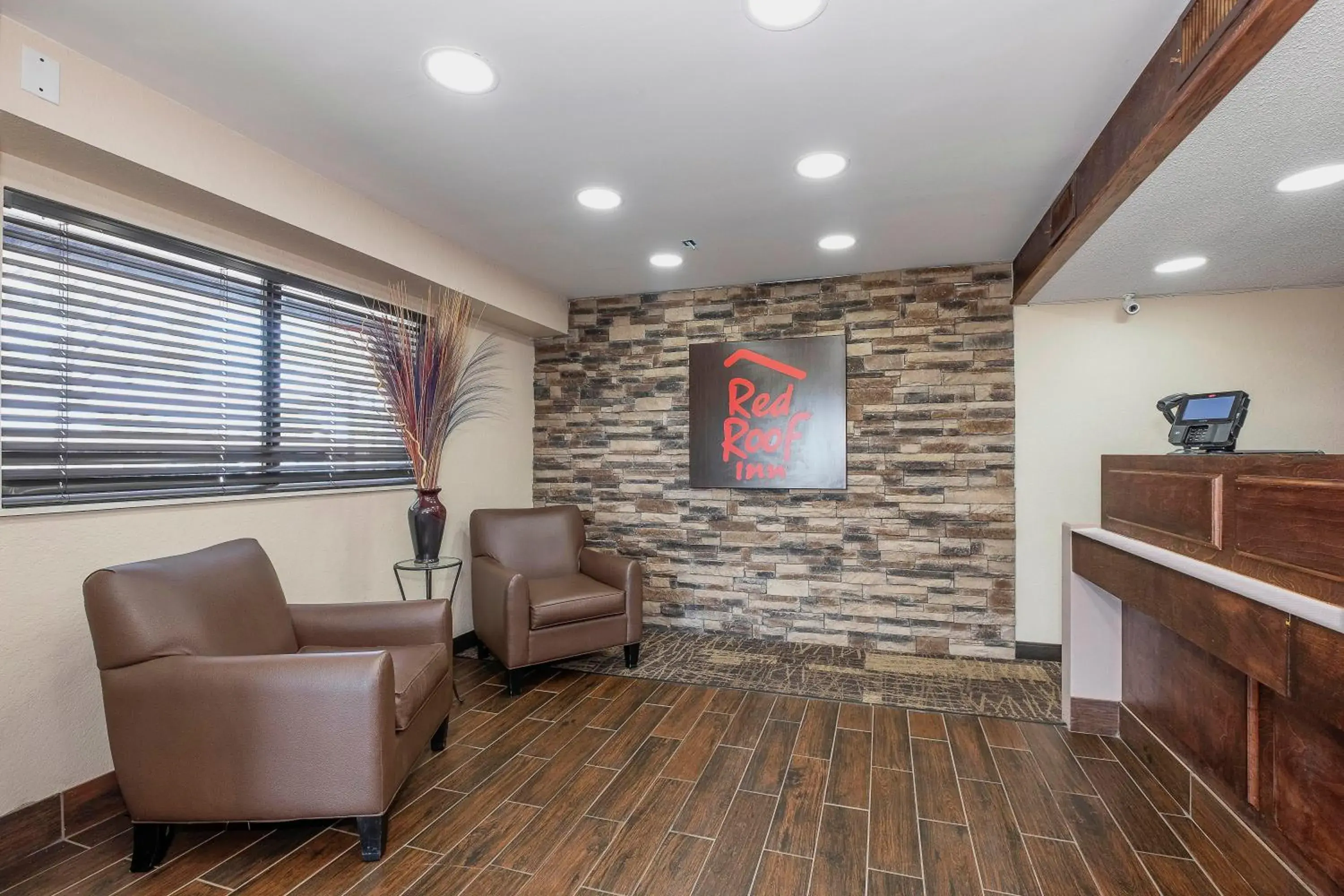 Lobby or reception, Seating Area in Red Roof Inn Jackson North – Ridgeland