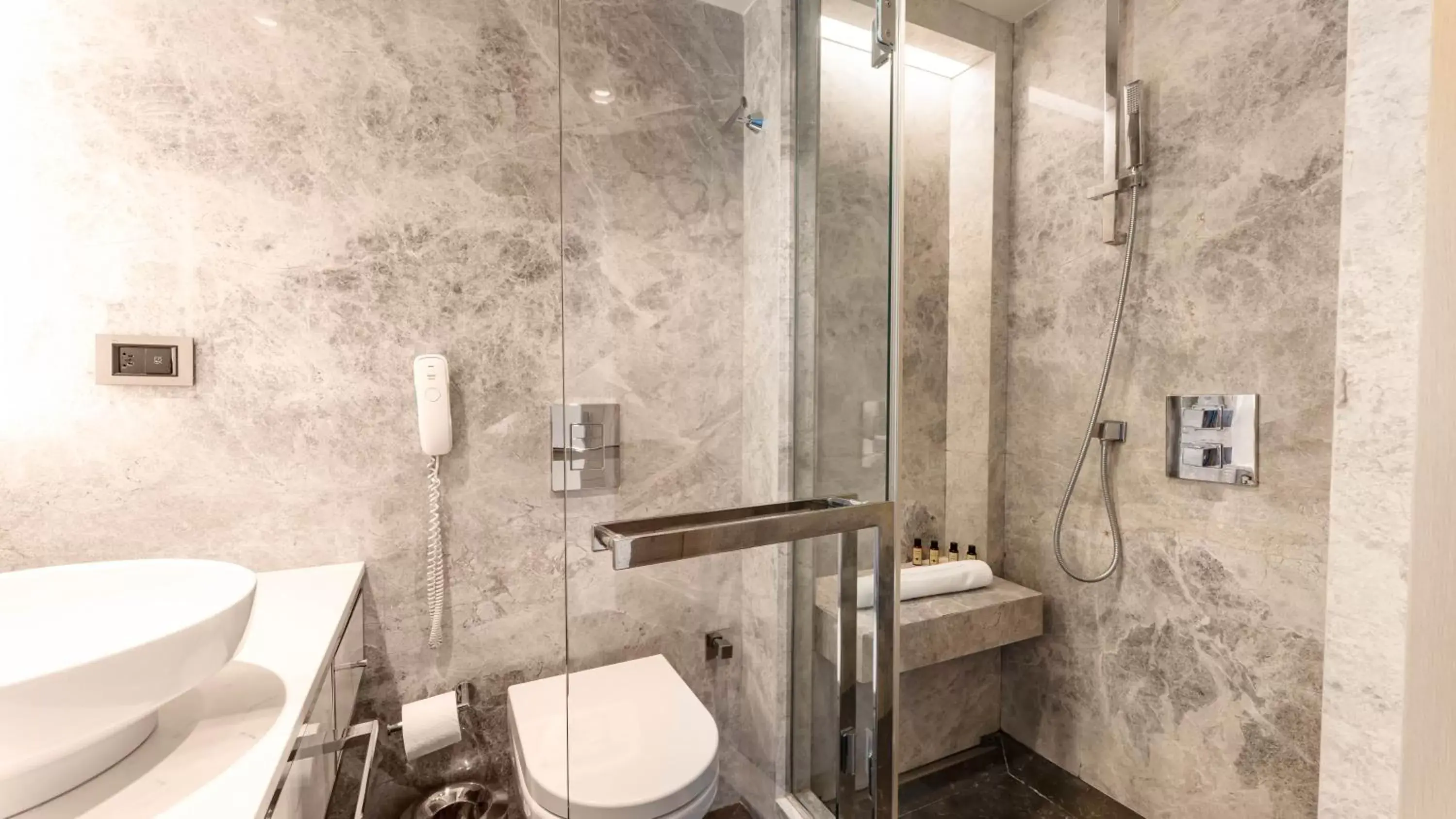 Shower, Bathroom in The Marmara Taksim