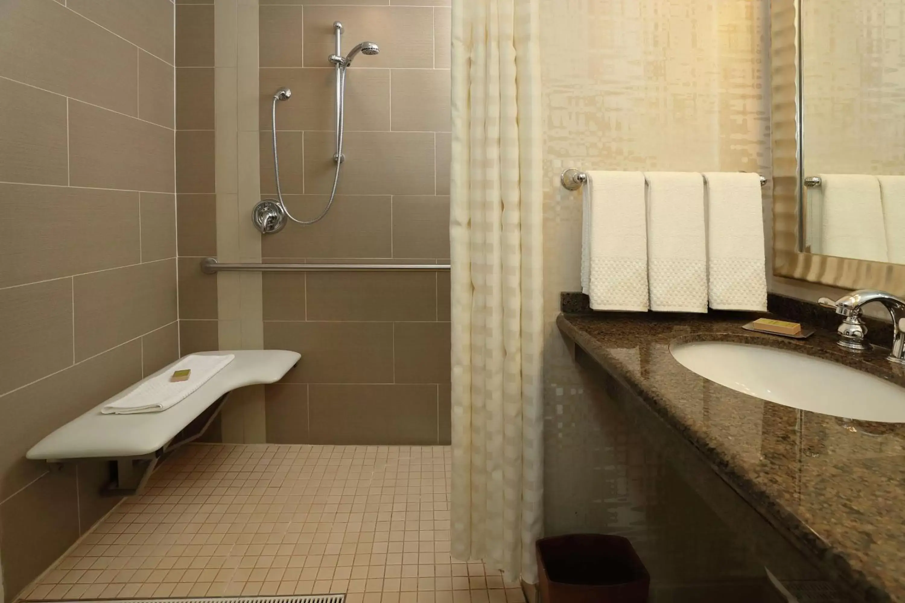 Bathroom in DoubleTree by Hilton Boston/Westborough