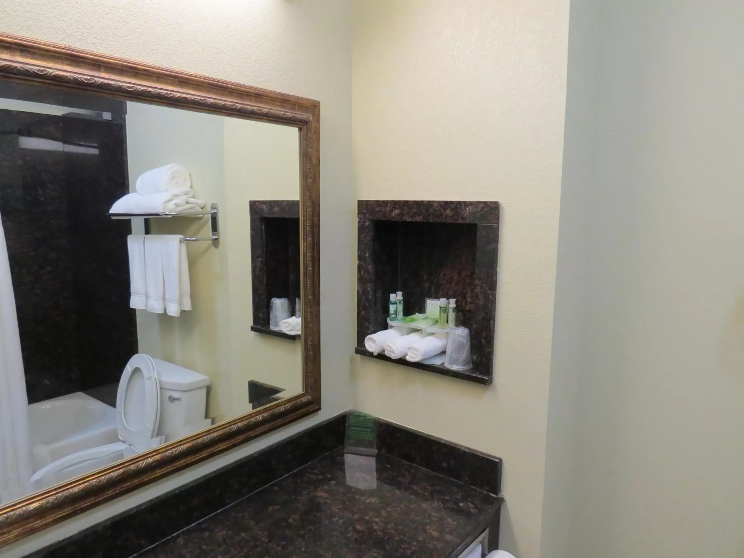 Bathroom in Holiday Inn Express Hotel & Suites Pampa, an IHG Hotel