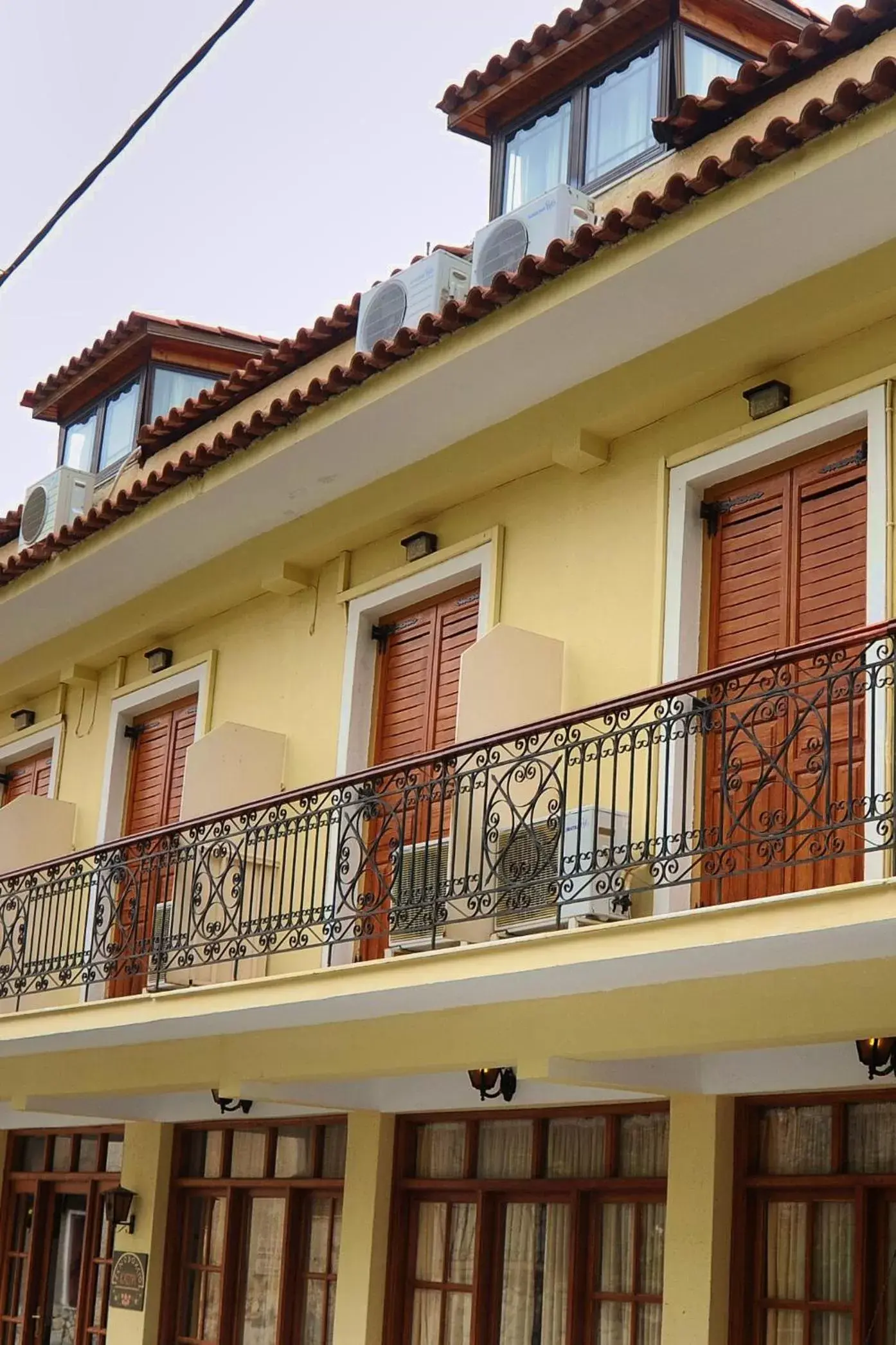 Property building, Balcony/Terrace in Castri Hotel