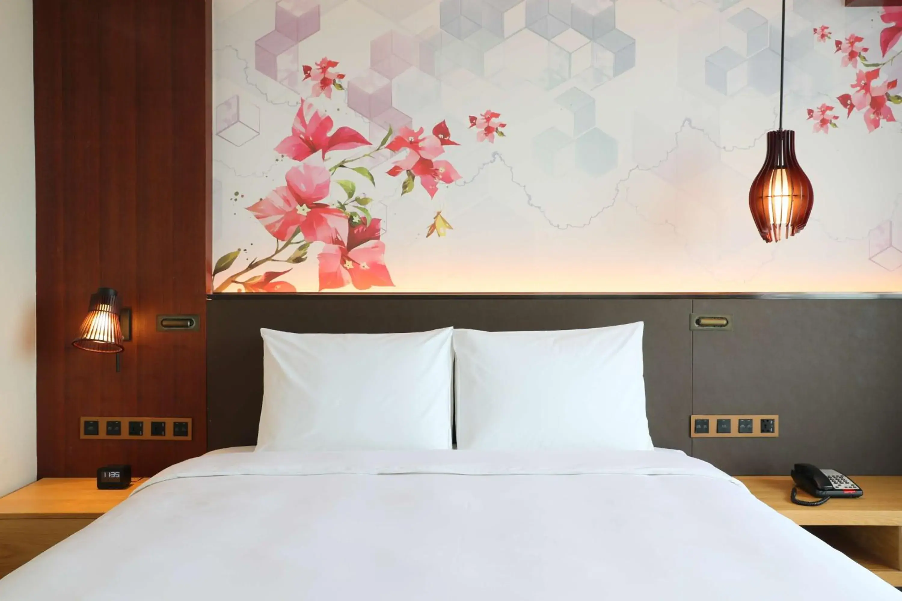 Bed in Hilton Garden Inn Zhuhai Hengqin Bed in Hilton Garden Inn Zhuhai Hengqin