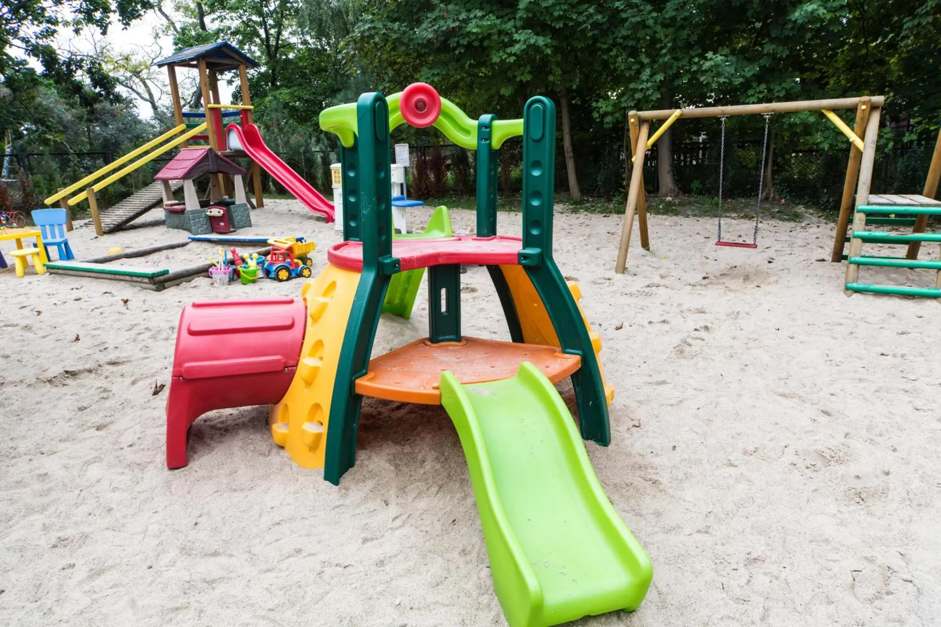 Children play ground, Children's Play Area in Hotel Pomarańczowa Plaża ex Bursztyn