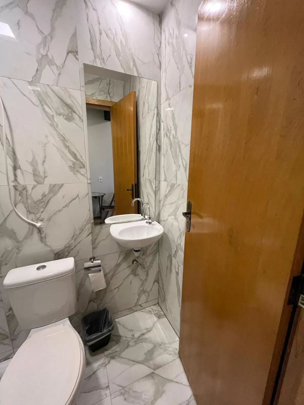 Bathroom in Riacho Hotel