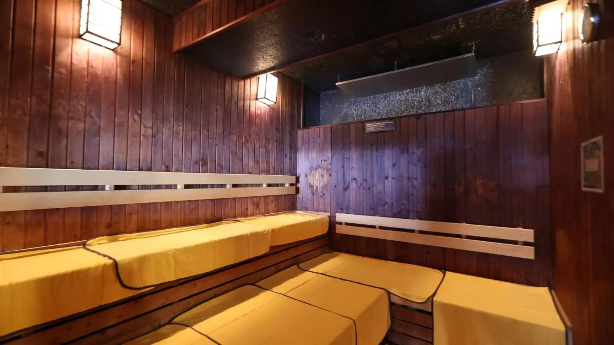 Sauna in Dormy Inn Matsumoto