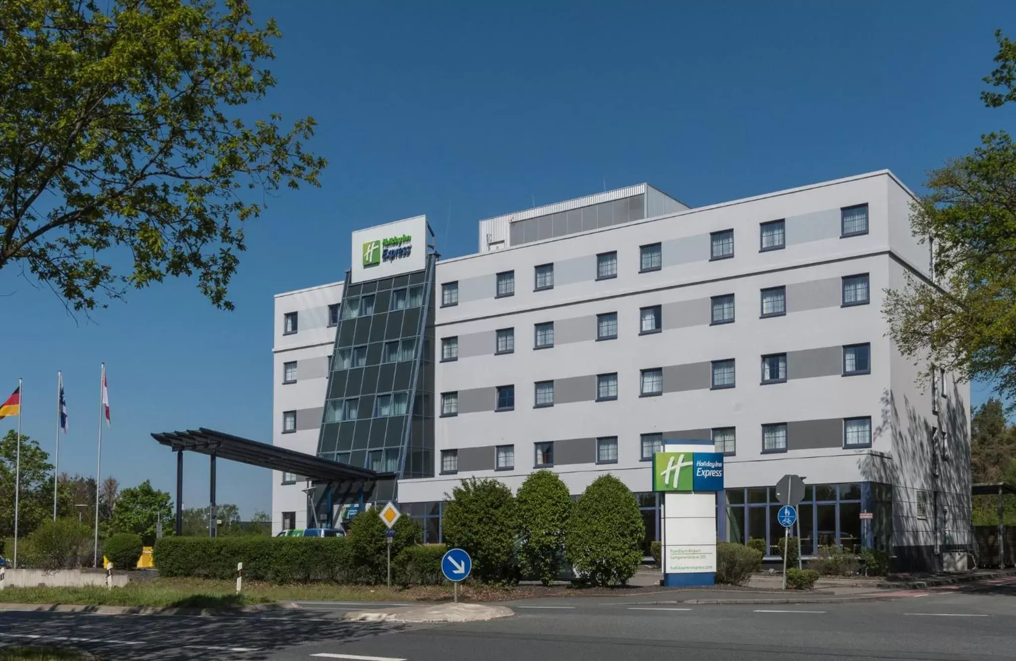 Property Building in Holiday Inn Express Frankfurt Airport, an IHG Hotel