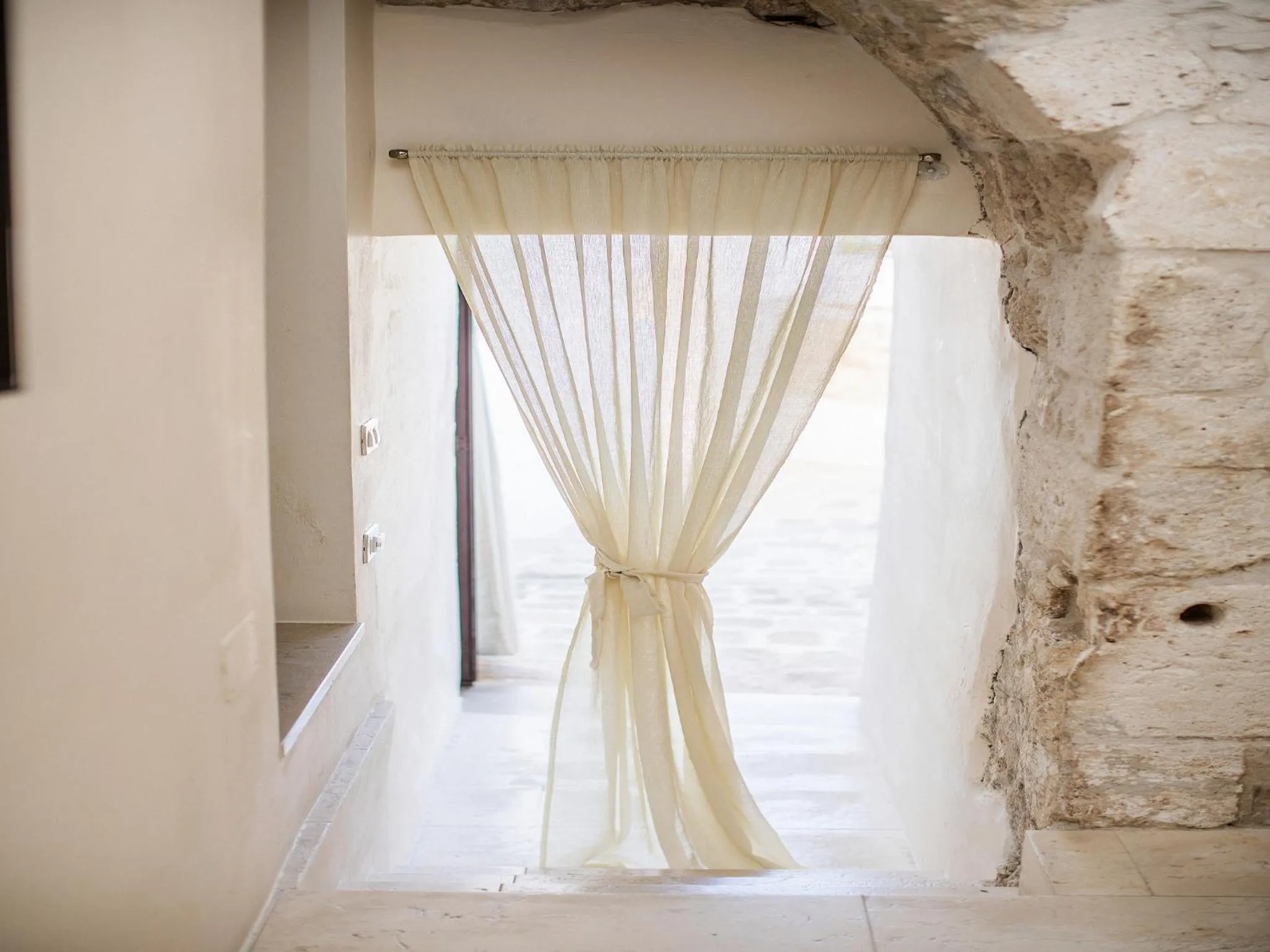 Patio, Bed in La Sommità Relais & Chateaux