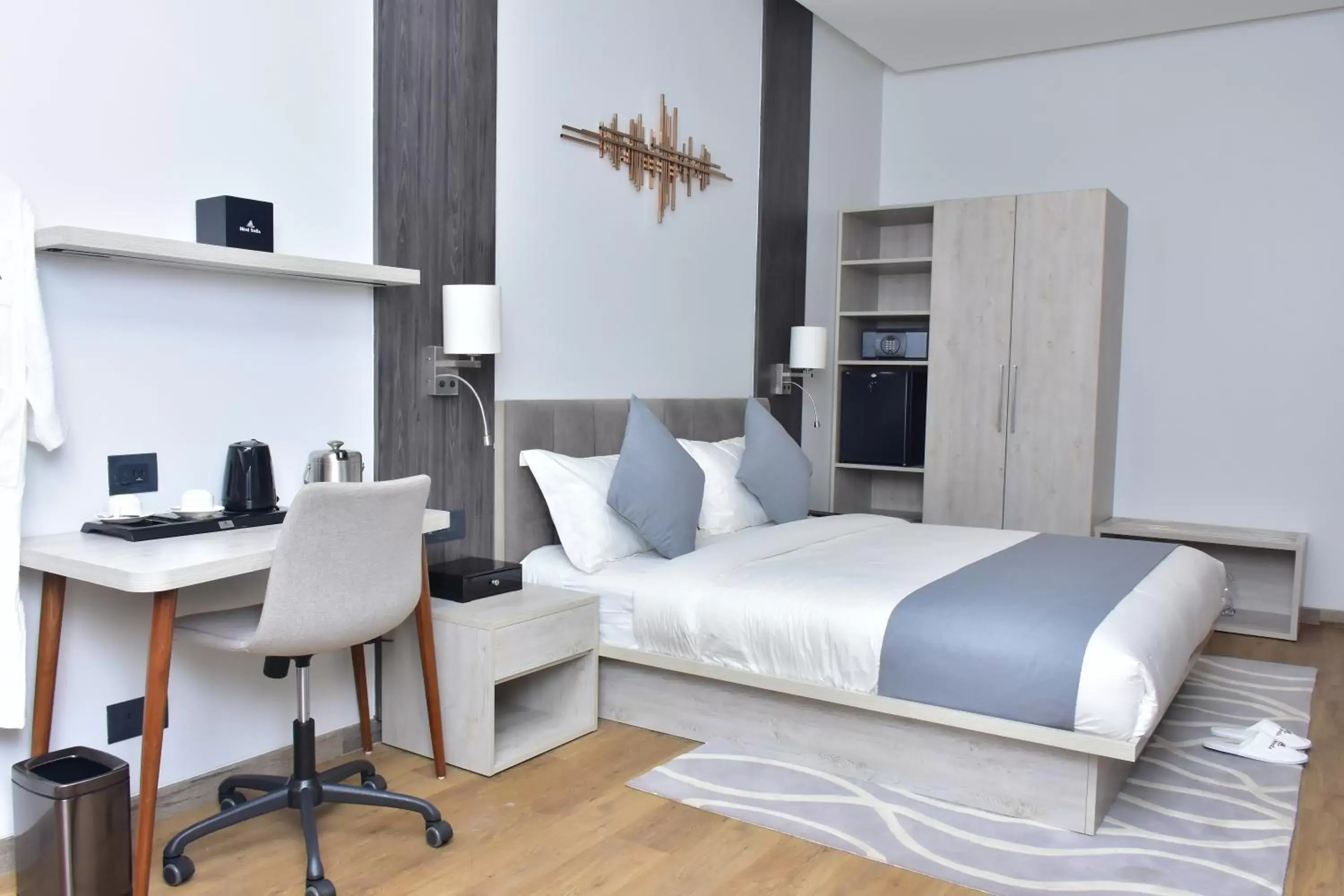 Bed in Hotel Stella Bed in Hotel Stella