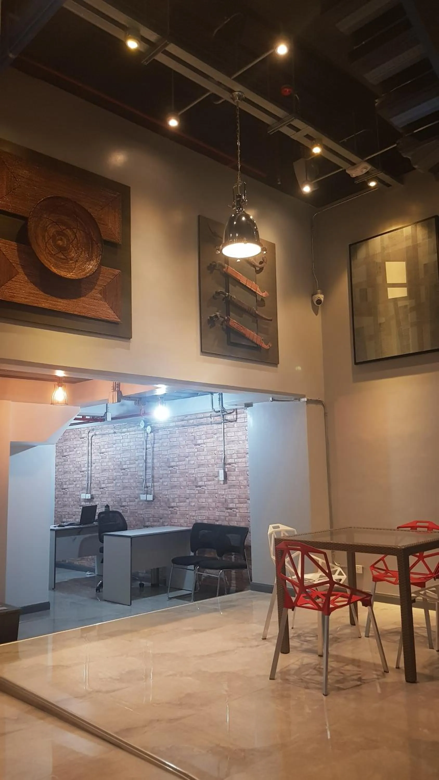 Communal lounge/ TV room in GQ Plaza